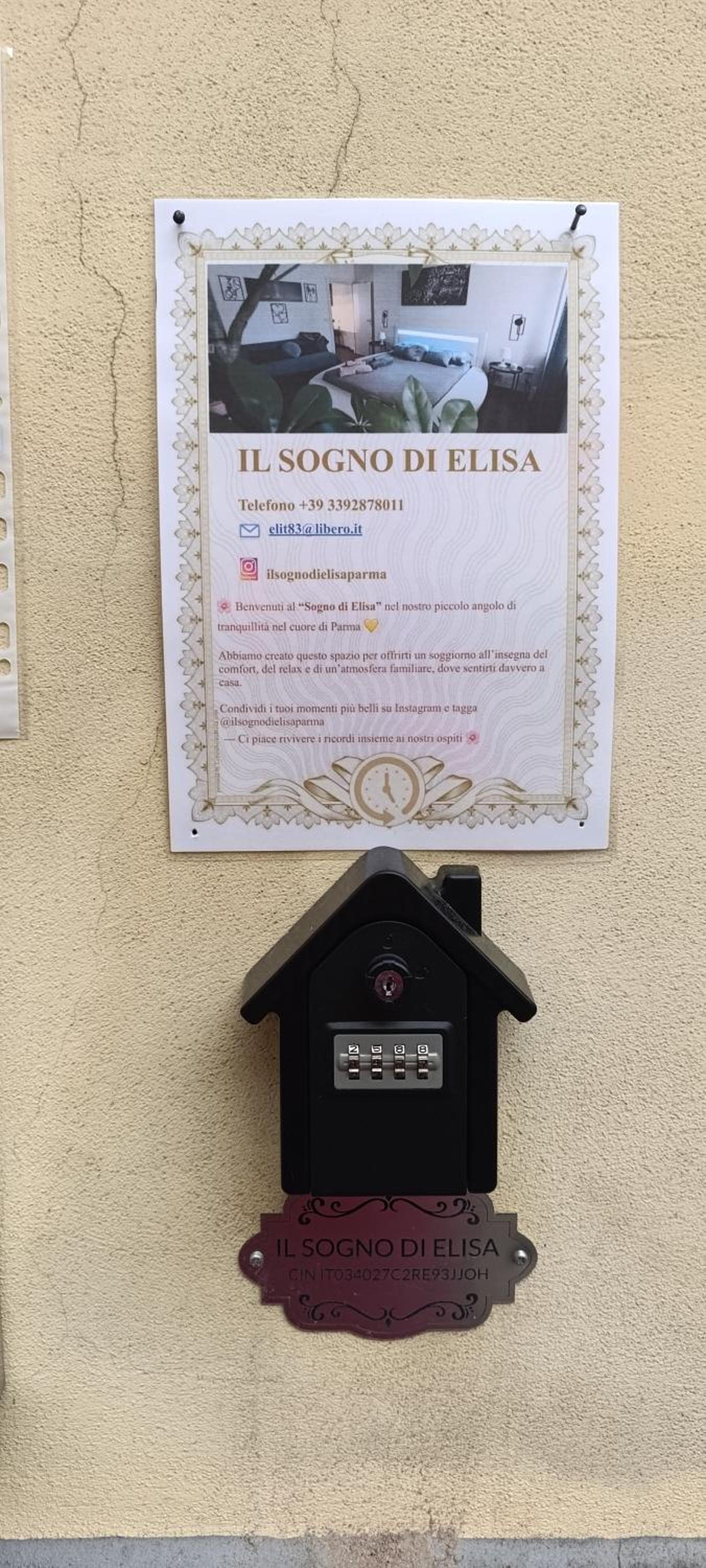 Il sogno di Elisa -romantico B&B nel centro di Parma