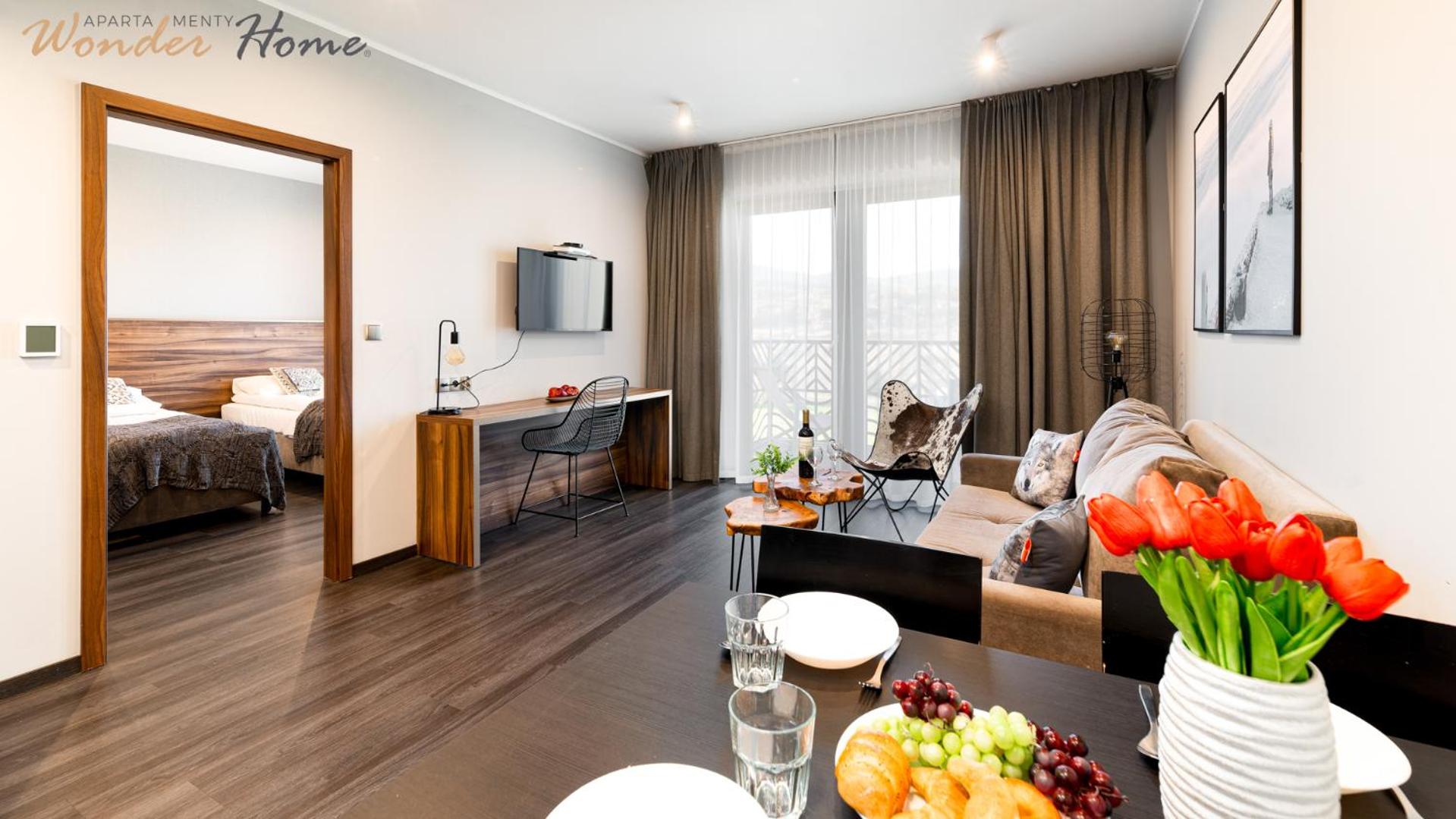 Wonder Hill - klimatyzowane apartamenty z bajkowym widokiem na góry i zalew
