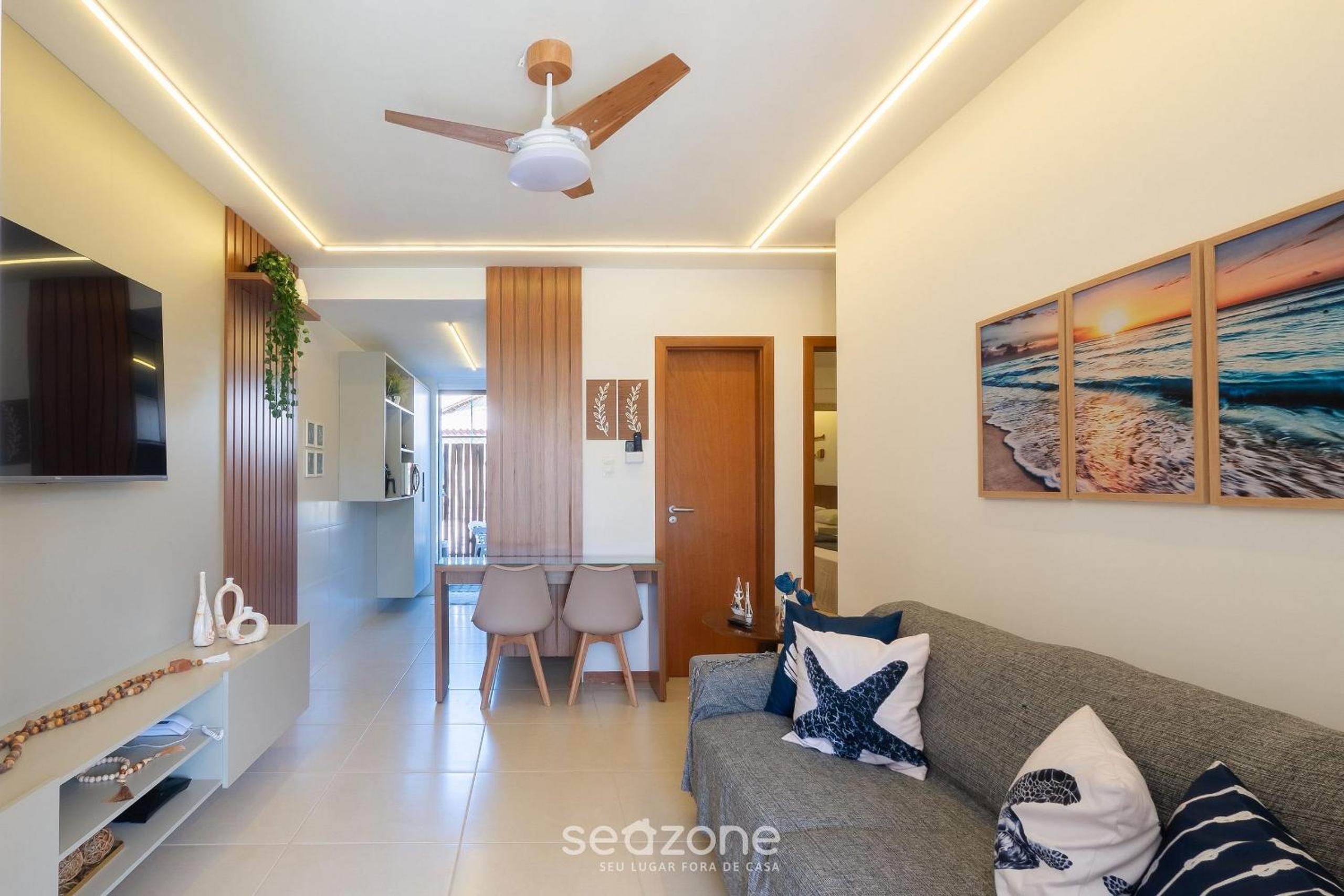 Condo with Pool 450m from the Beach in Itacimirim - VBRs
