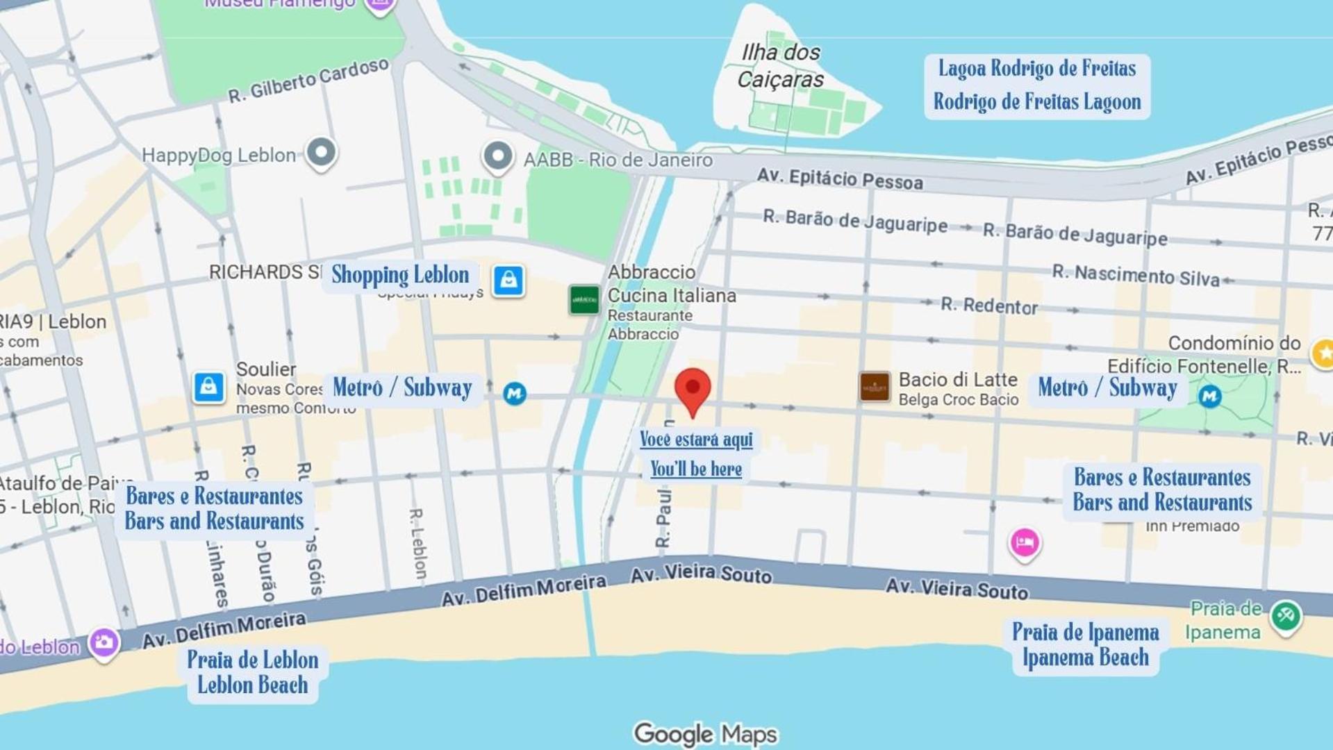 Sophistication, 3-minute walk from Ipanema Beach