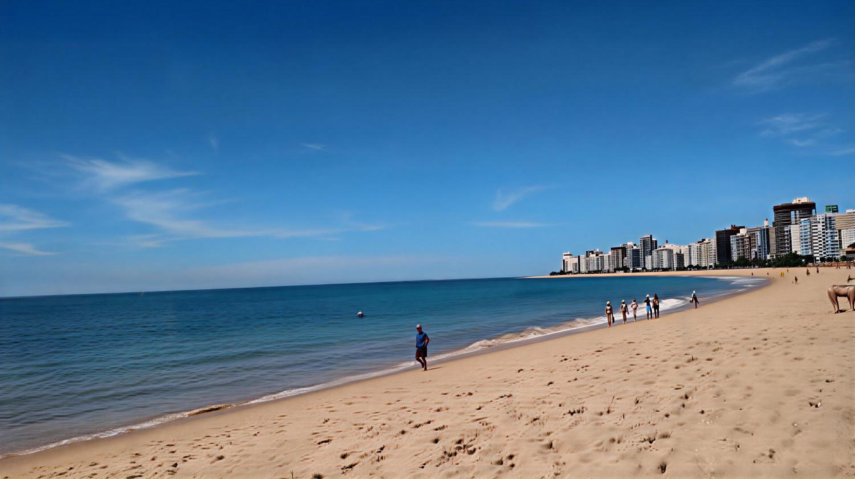 Sensacional Flat pé na areia na Praia da Costa