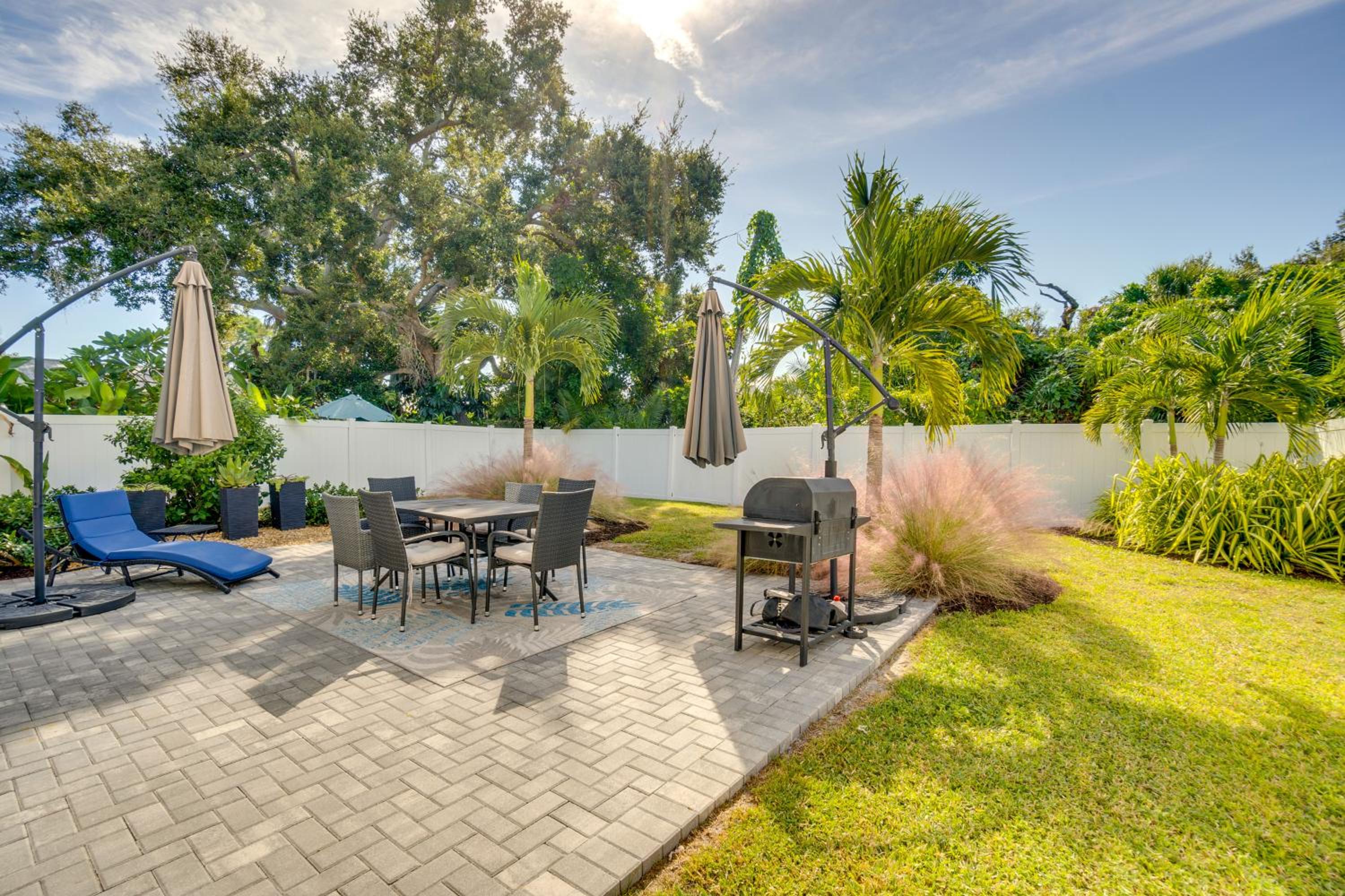4 Mi to Siesta Key Family Getaway with Balcony