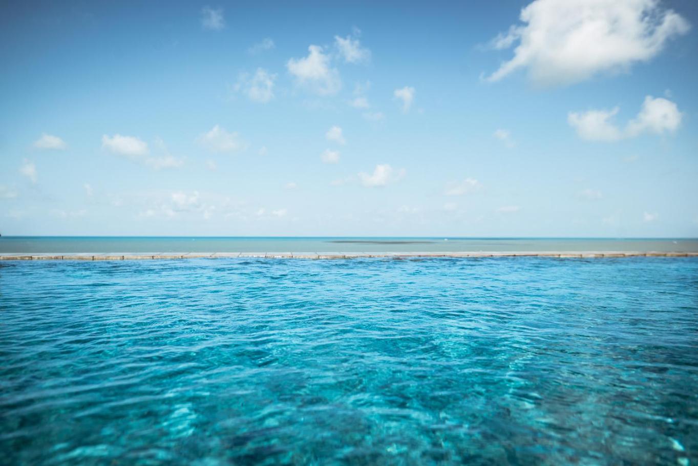 Flat Beira-mar c Piscina e Academia em Manaira