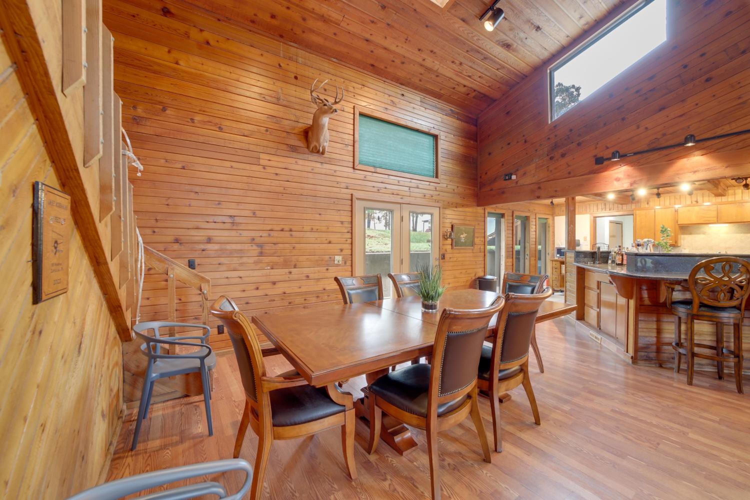 Lake Eufaula Cabin with Dock at Nine Marina