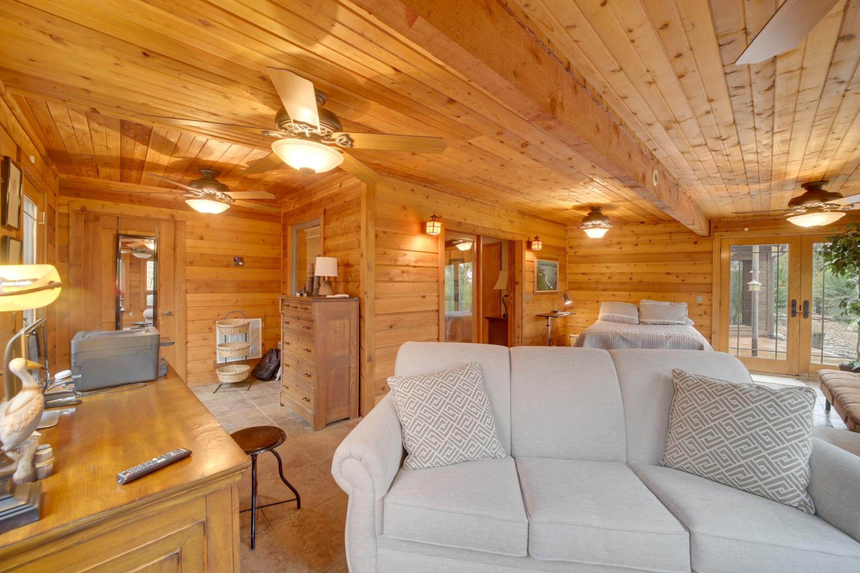 Lake Eufaula Cabin with Dock at Nine Marina