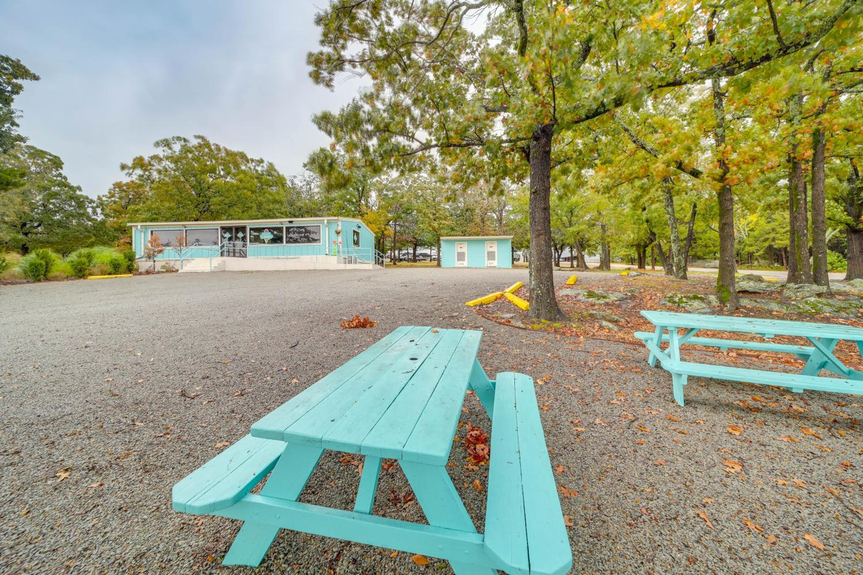 Lake Eufaula Cabin with Dock at Nine Marina