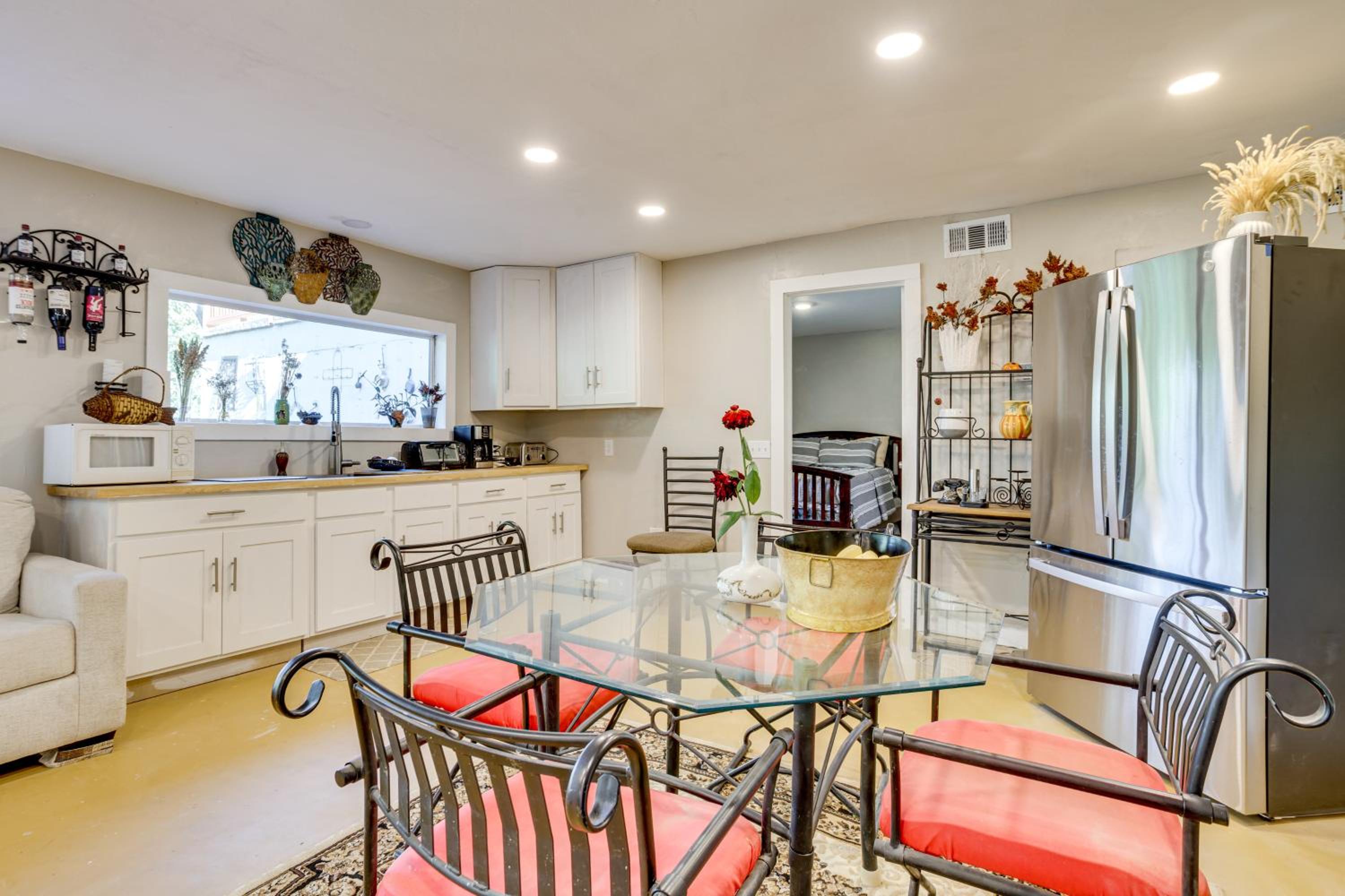 Lakefront Getaway with Hot Tub and Yard in OKC!