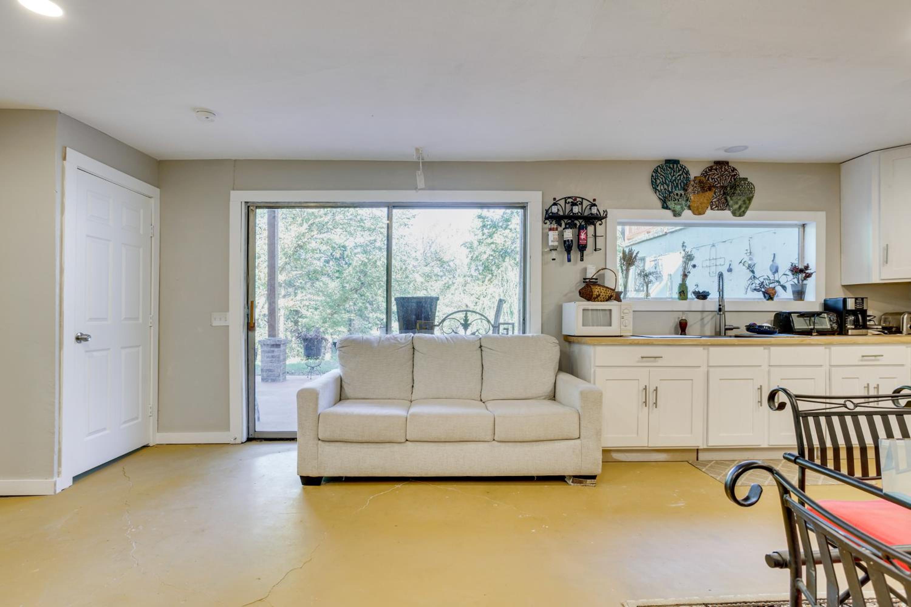 Lakefront Getaway with Hot Tub and Yard in OKC!