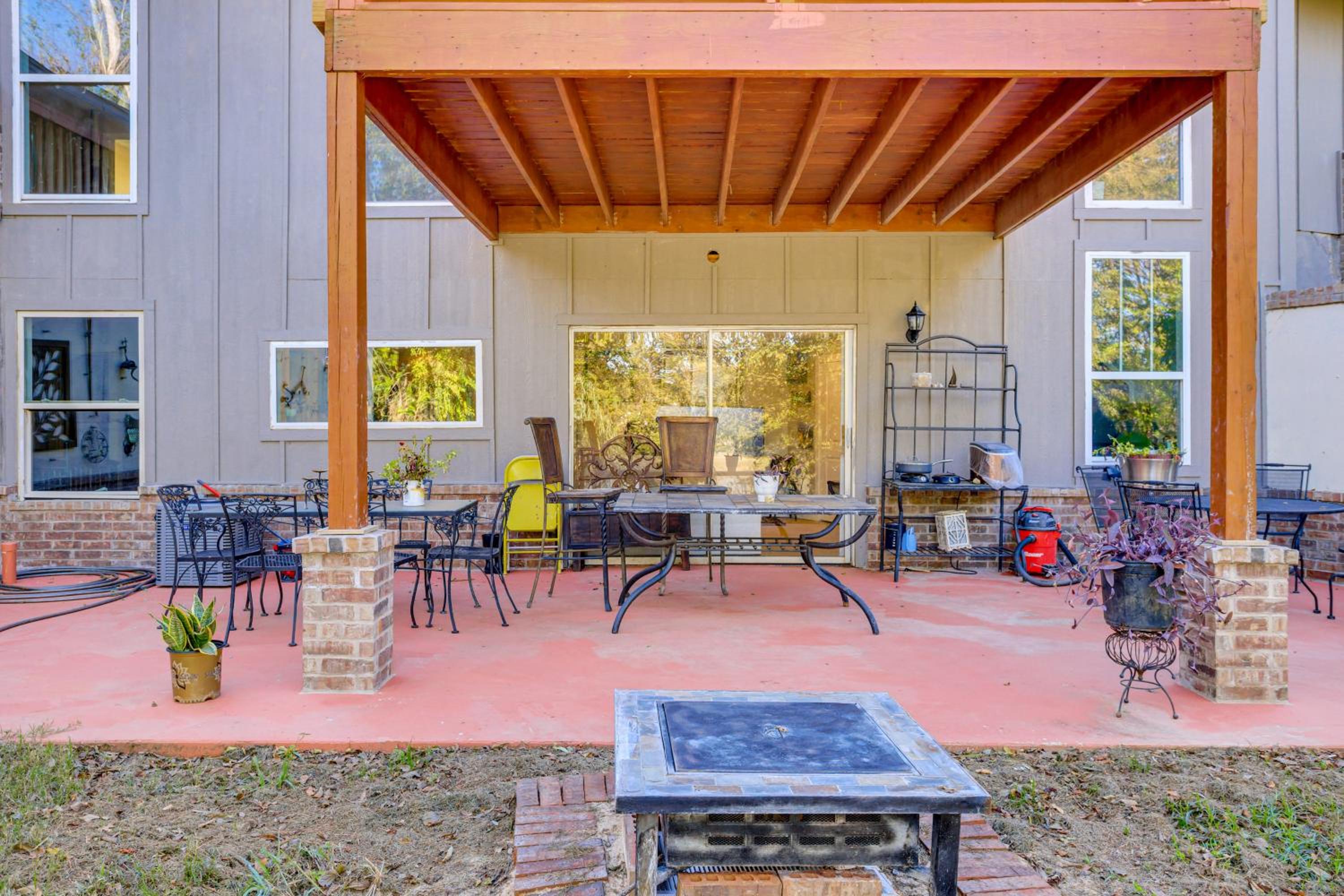 Lakefront Getaway with Hot Tub and Yard in OKC!