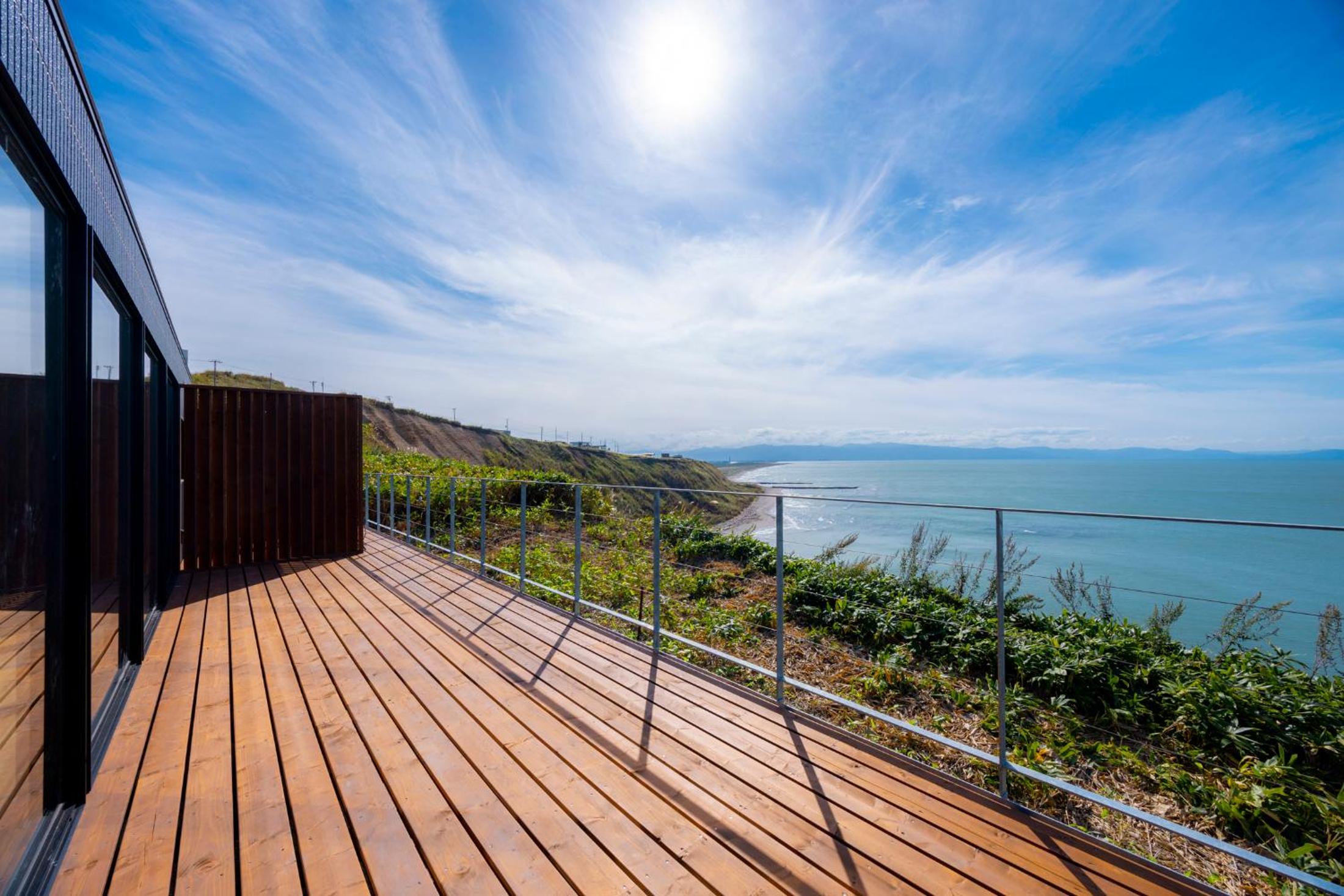 the SHIHACHI Luxury Oceanfront Stay with All-Inclusive Hokkaido Seafood, Sauna & Open-Air Goemon Bath