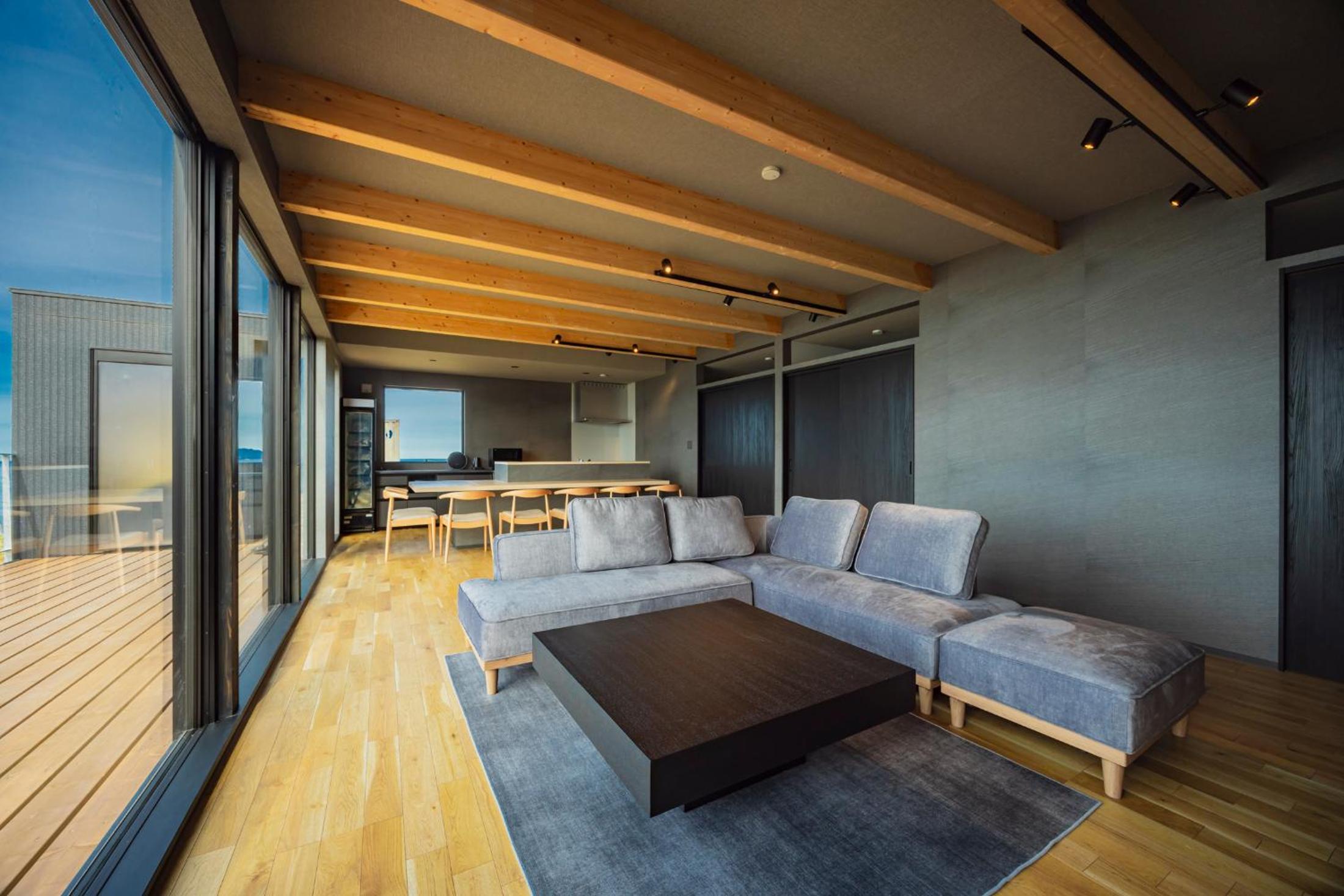 the SHIHACHI Luxury Oceanfront Stay with All-Inclusive Hokkaido Seafood, Sauna & Open-Air Goemon Bath