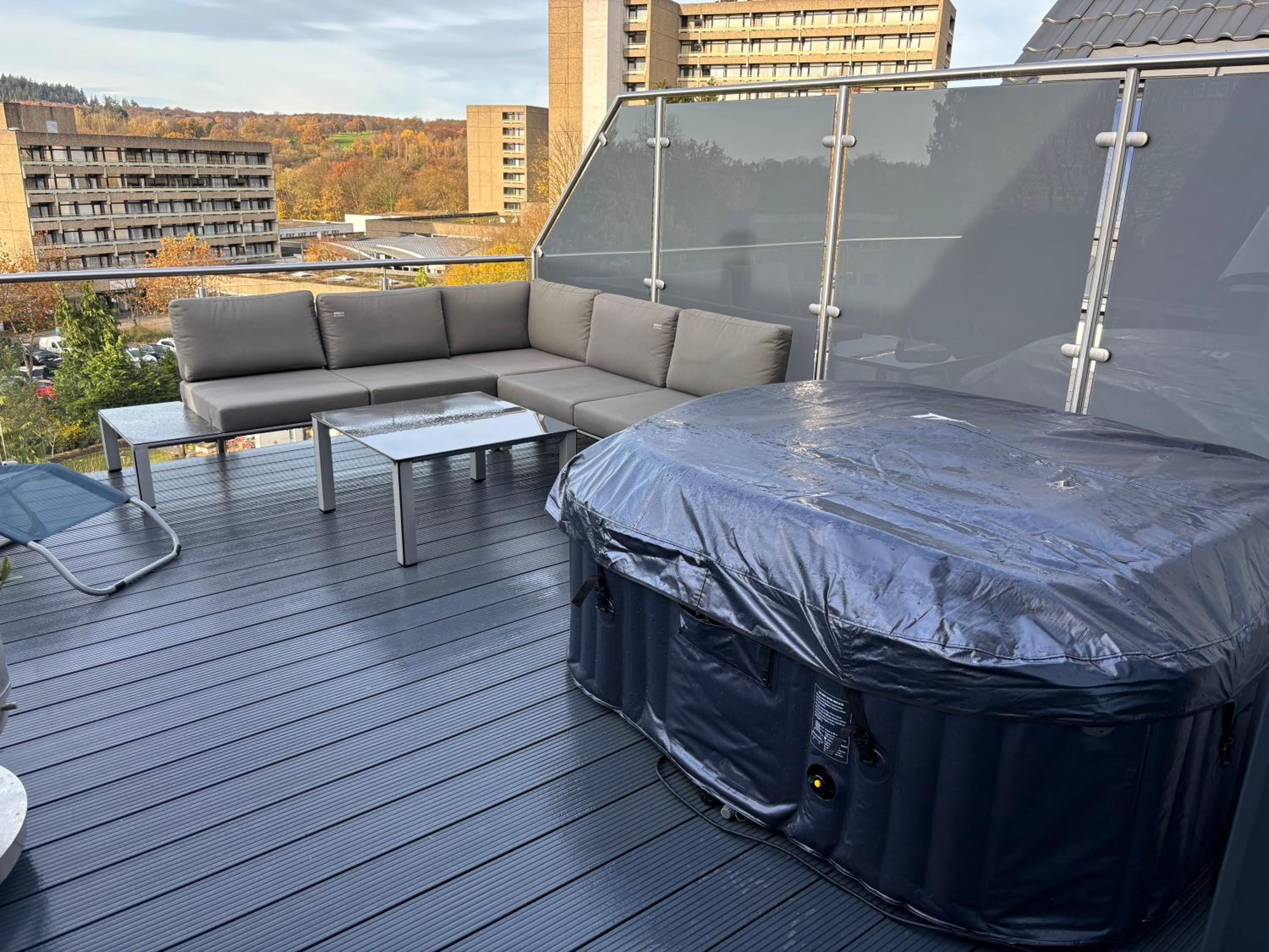 Luxuriöse Maisonette Wohnung mit Whirlpool und Weitblick im Kurviertel von Bad Salzuflen