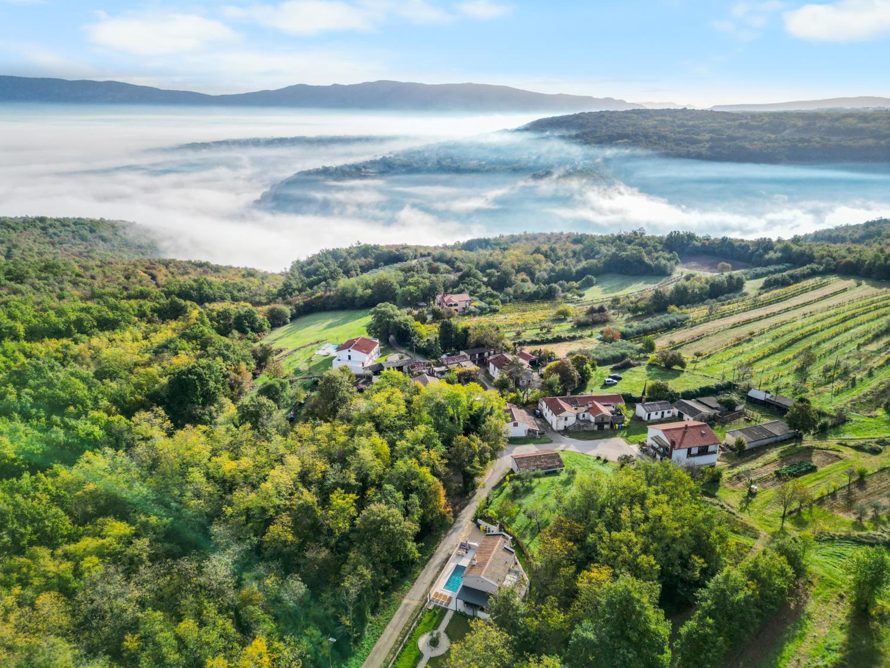 Charming Villa Harmonia with Heated pool and Indoor Jacuzzi surrounded by nature