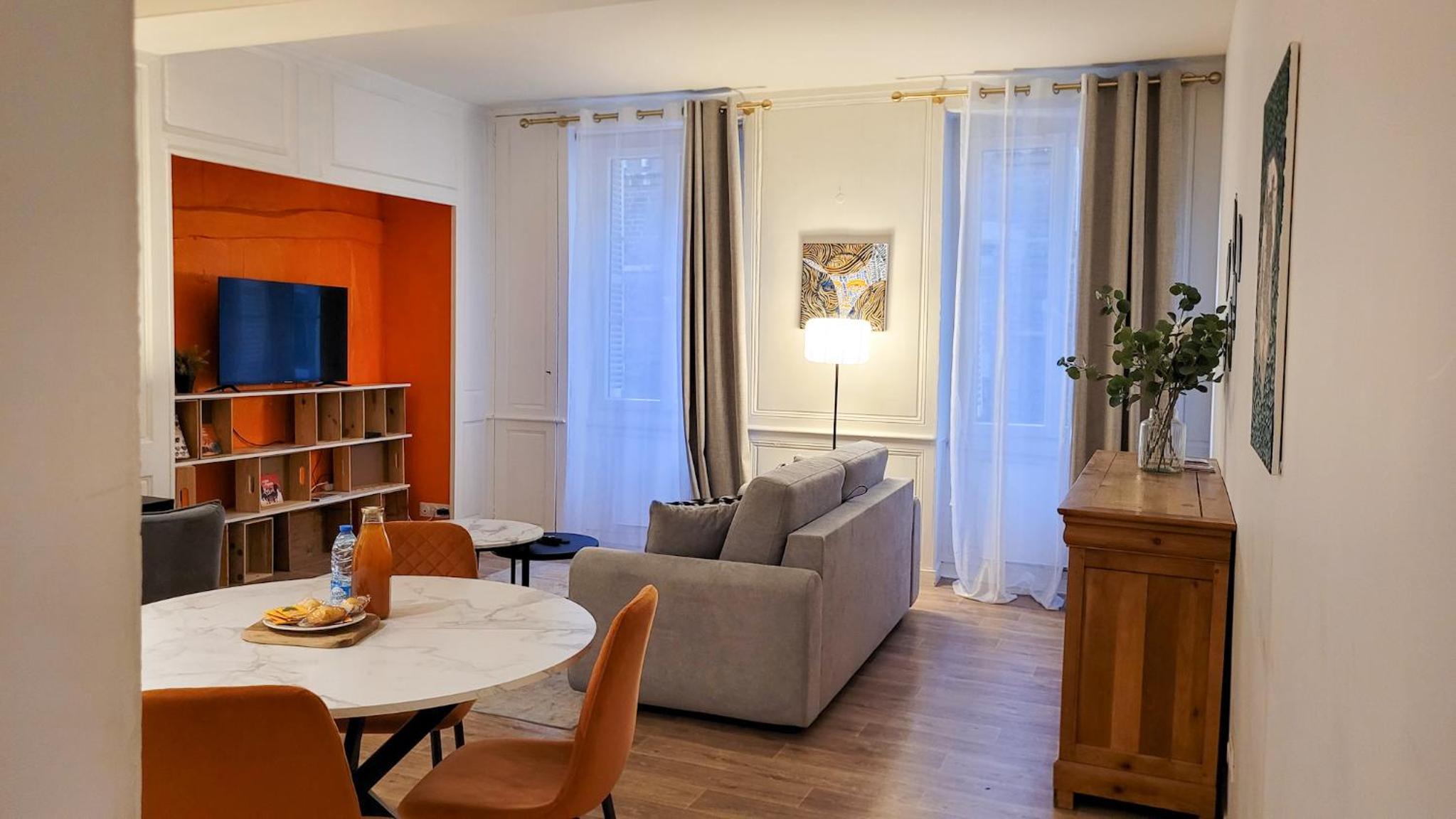 L'Hauss'Rouennais - Grand T2 Chic prés de l'Hôtel de Ville de Rouen- idéal couple-Pros