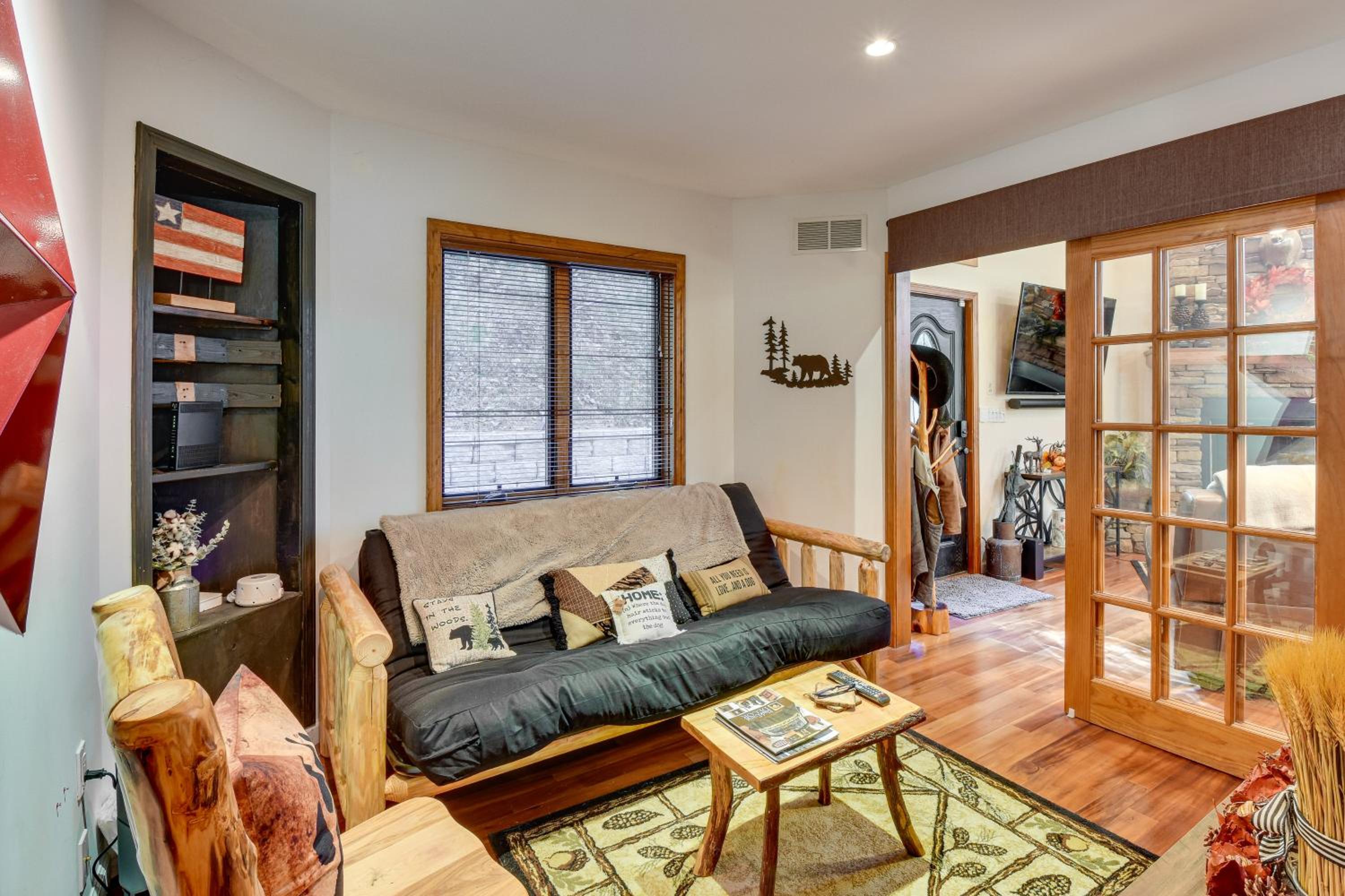 3 Mi to Vogel State Park! Family Home with Game Room