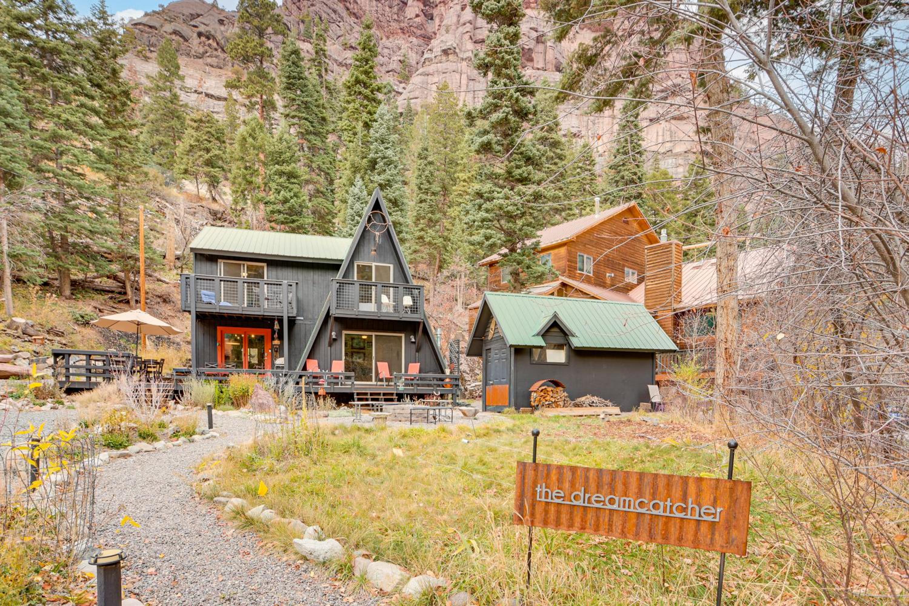 The Switzerland of America Downtown Ouray Cabin!