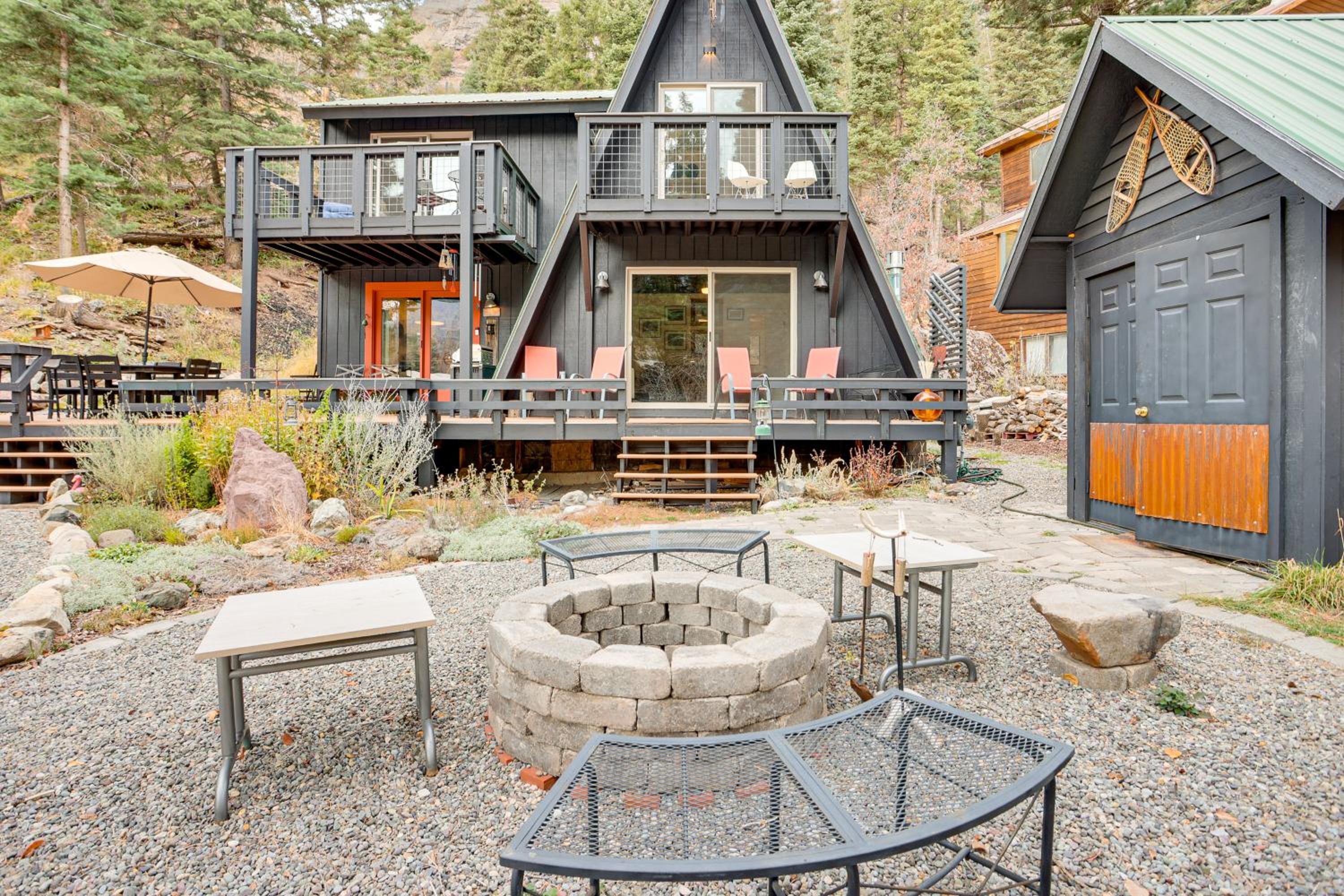 The Switzerland of America Downtown Ouray Cabin!