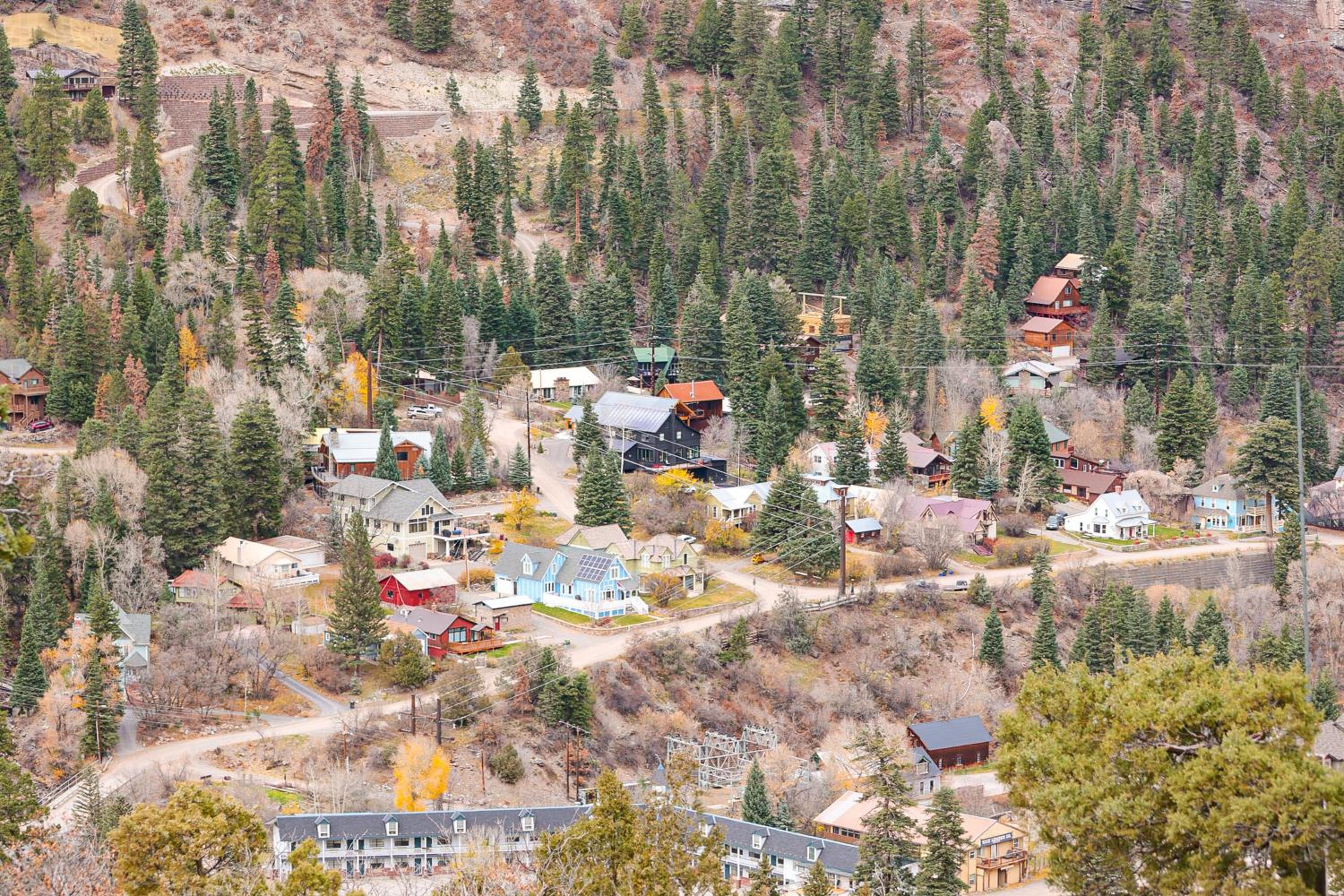 The Switzerland of America Downtown Ouray Cabin!