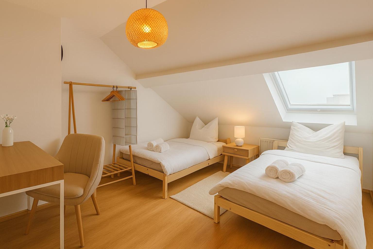 RAHA Apartments - Ihr Rückzugsort mit Panoramablick - HBF - Vollausstattung - Privat Parkplatz