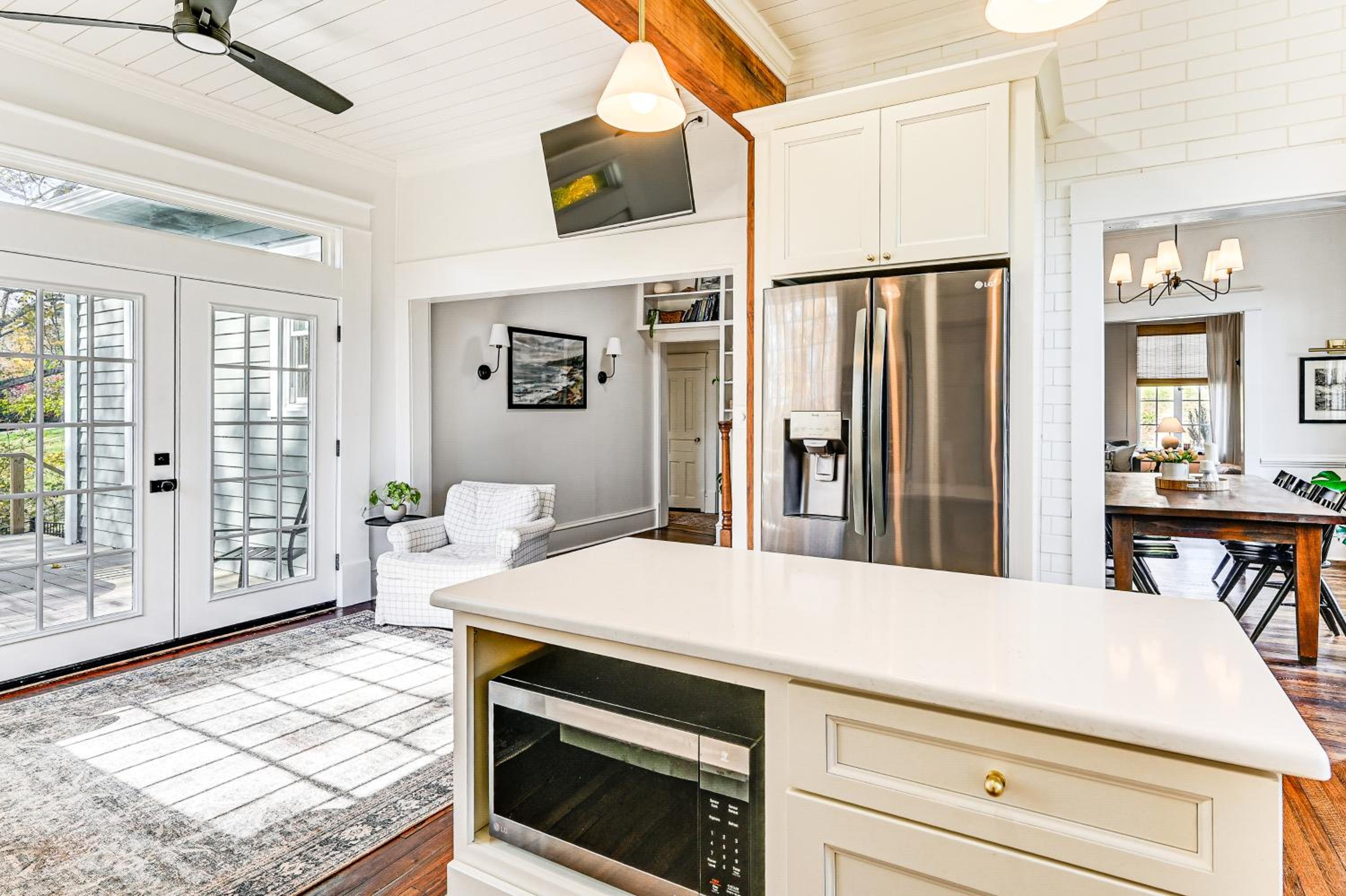 Main Street Elkin Retreat Home with Backyard Oasis