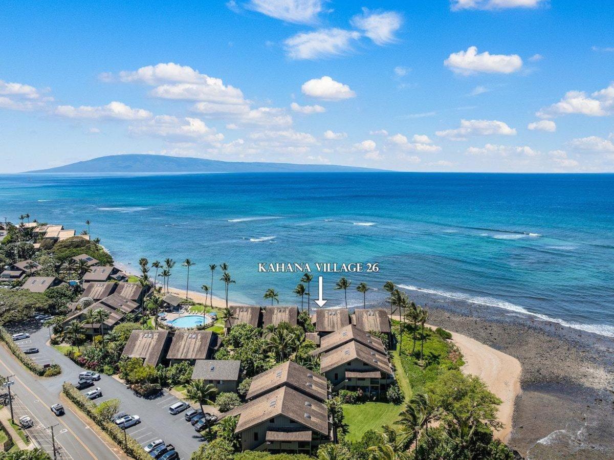 Kahana Village 26 · KHV 26 2BD Direct Ocean Front with Amazing S