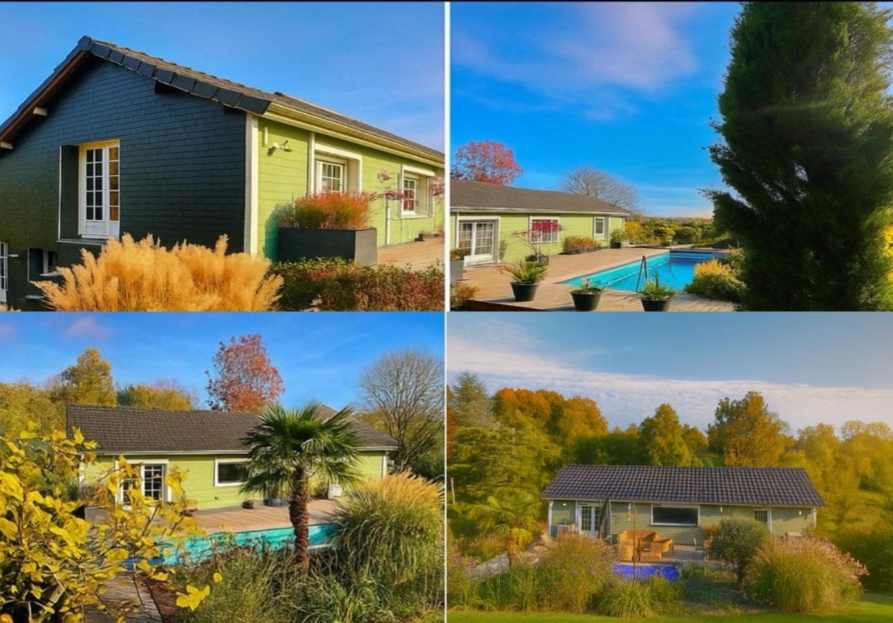 Chalet de 95m2 au cœur du Pays d'Auge, en Normandie avec Piscine et Jacuzzi