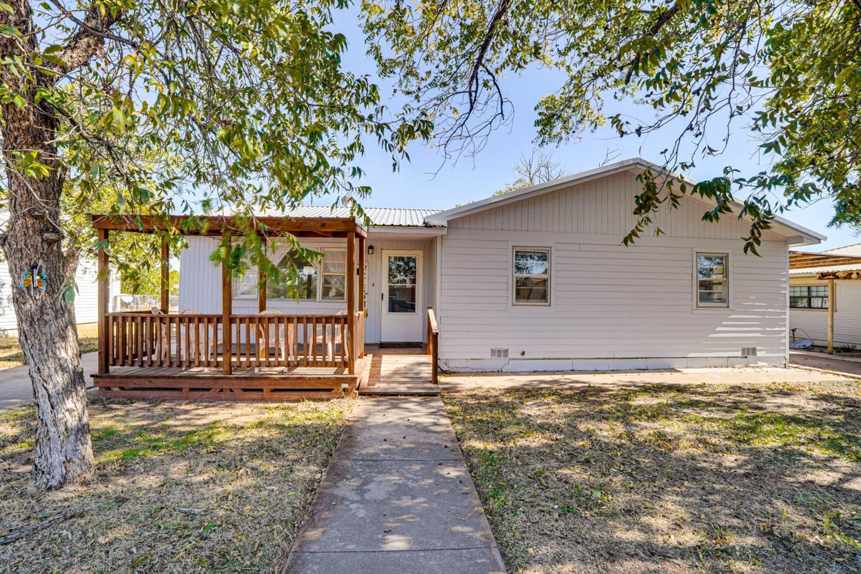 Near Hunting Grounds Aspermont Home with Yard
