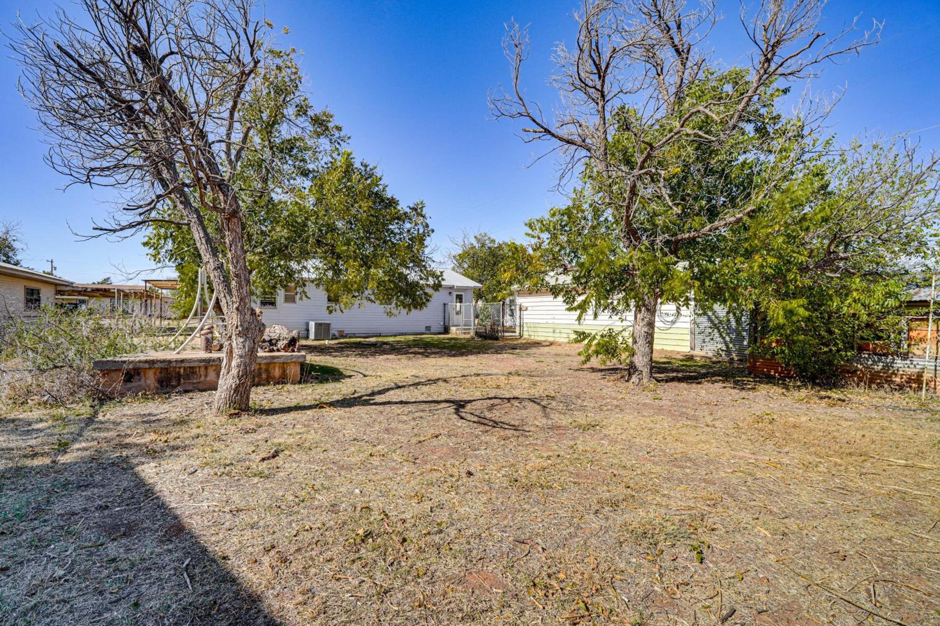 Near Hunting Grounds Aspermont Home with Yard