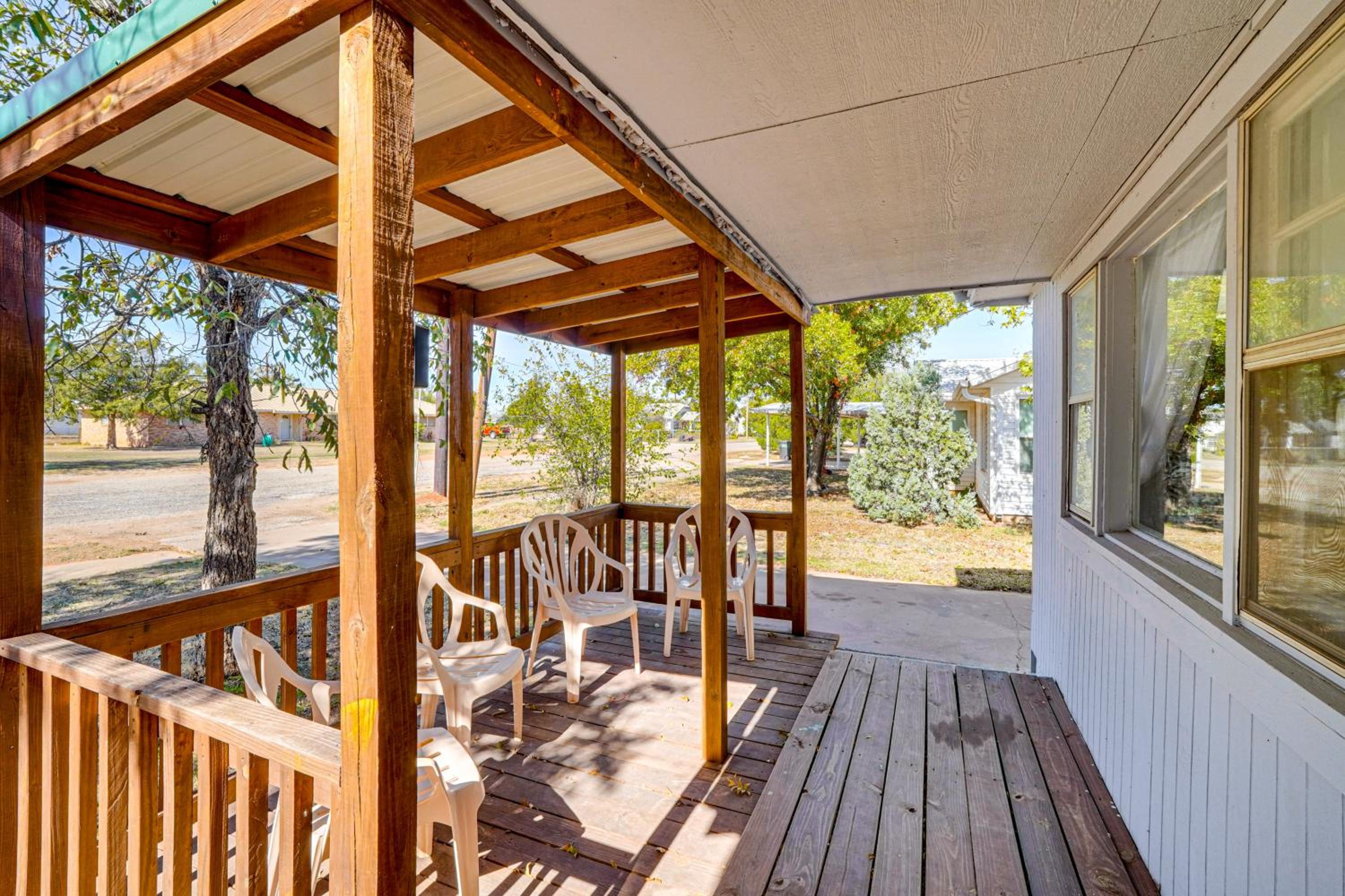 Near Hunting Grounds Aspermont Home with Yard