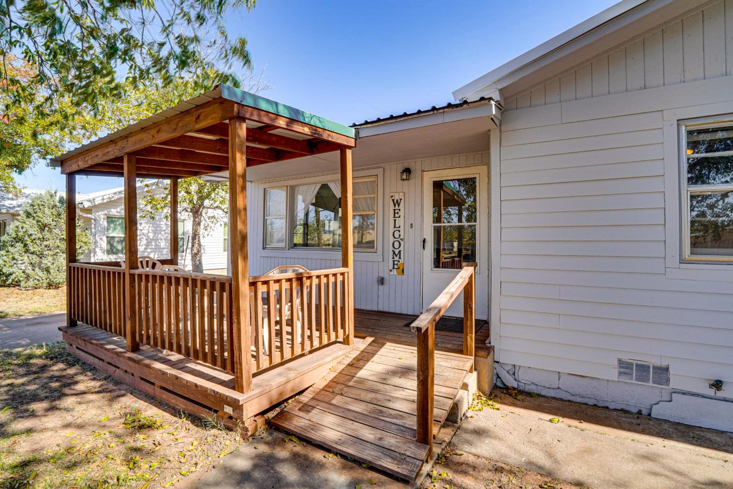 Near Hunting Grounds Aspermont Home with Yard