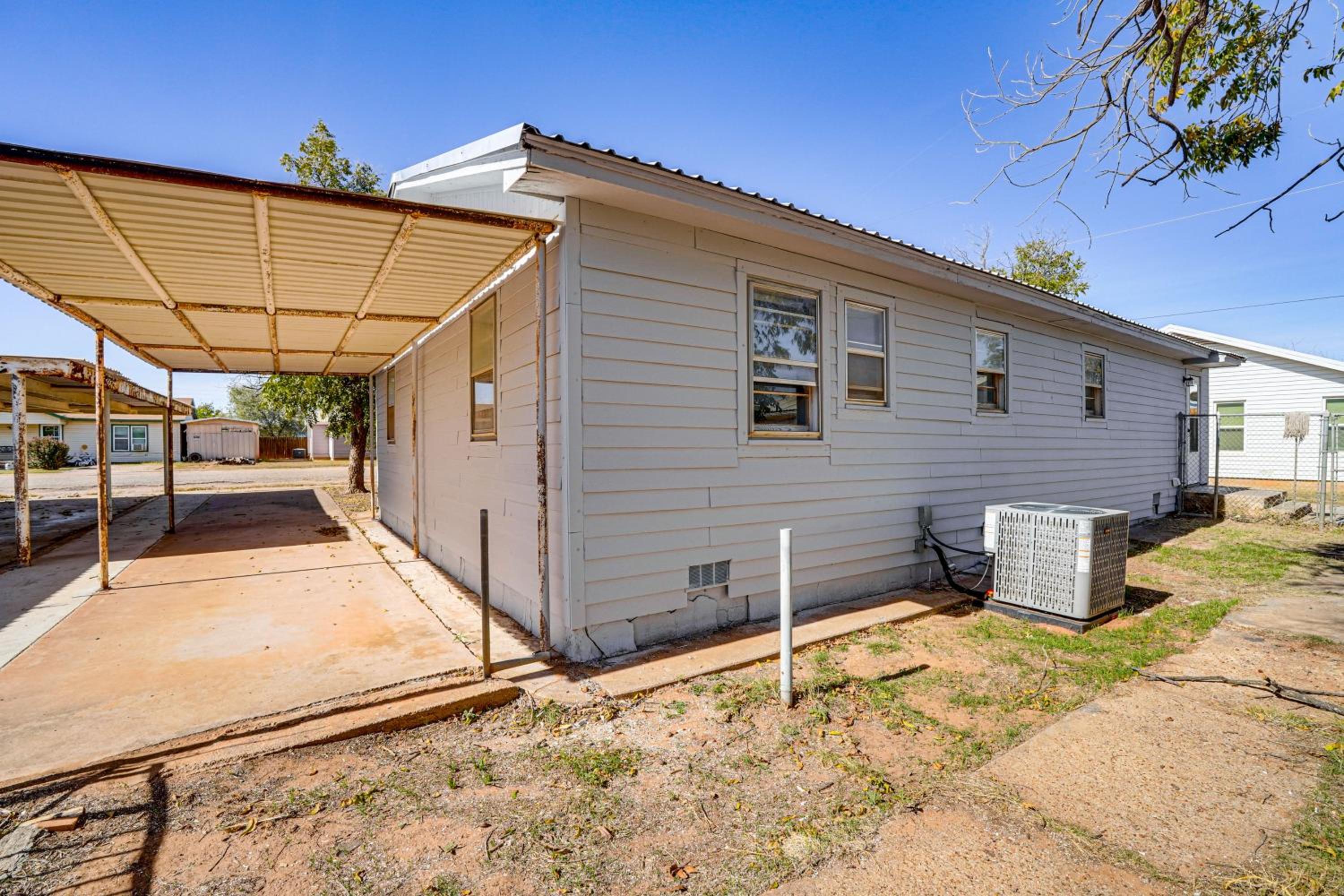 Near Hunting Grounds Aspermont Home with Yard