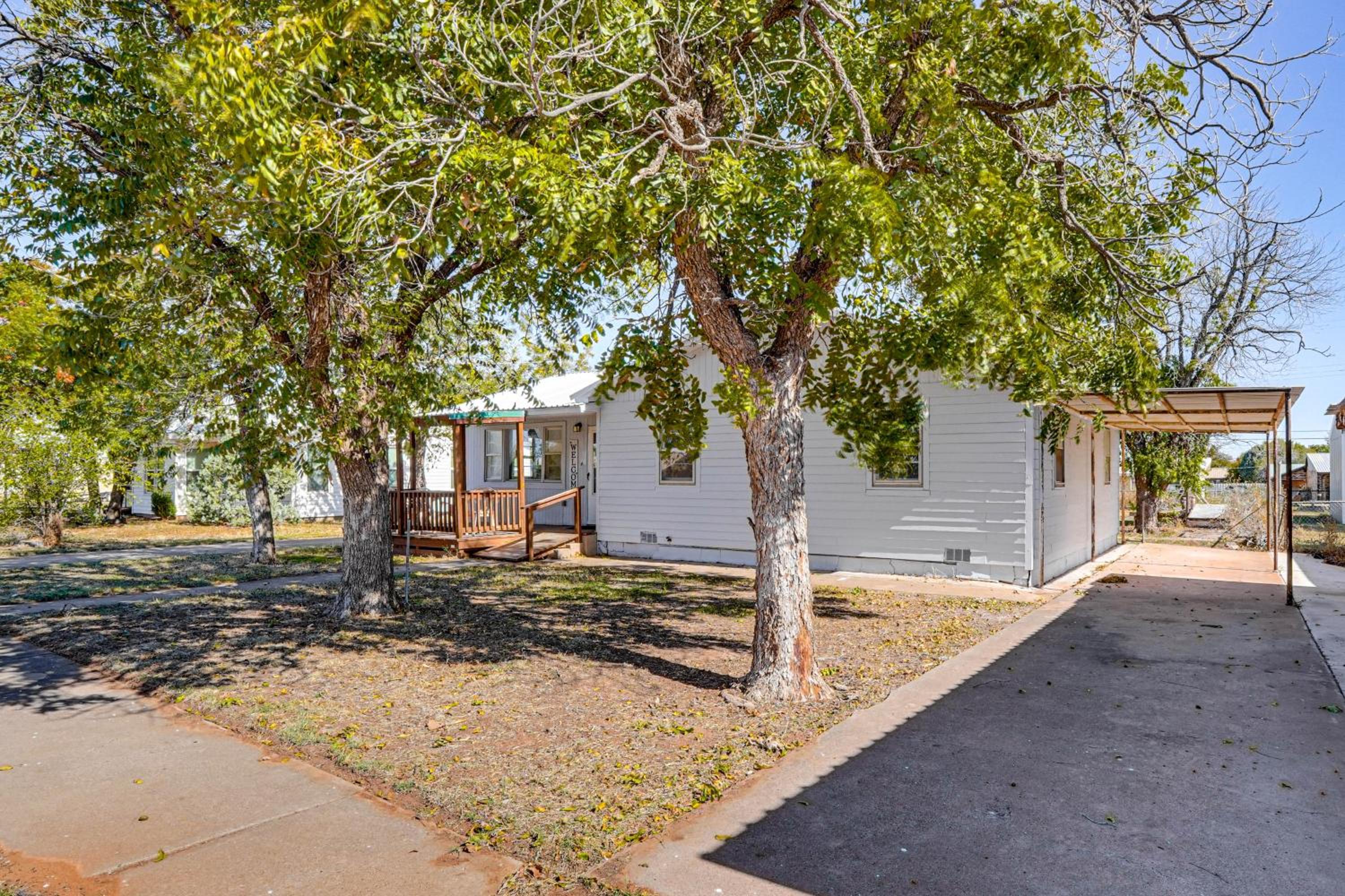 Near Hunting Grounds Aspermont Home with Yard