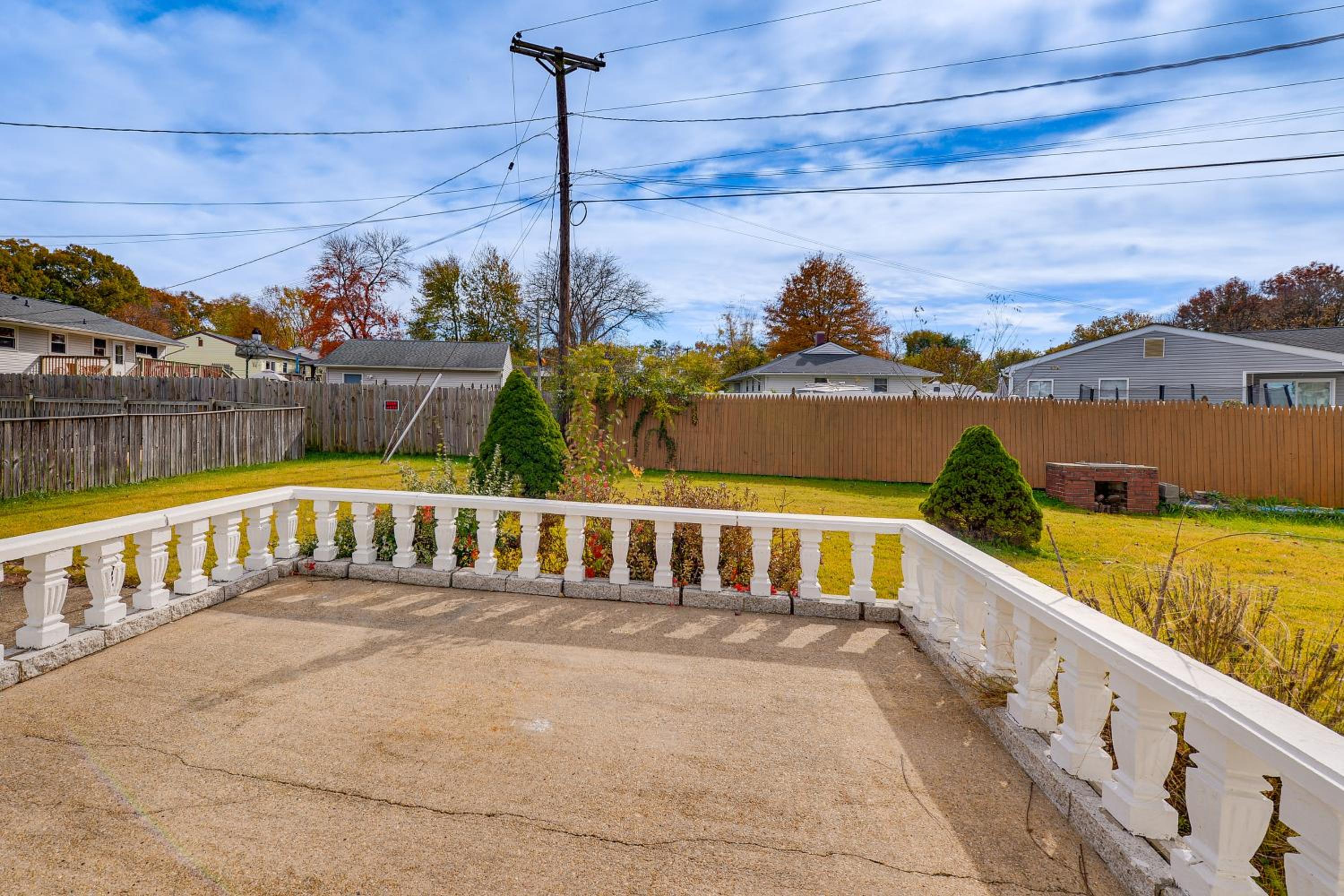 2 Mi to APG Edgewood Family Home with Fenced Yard