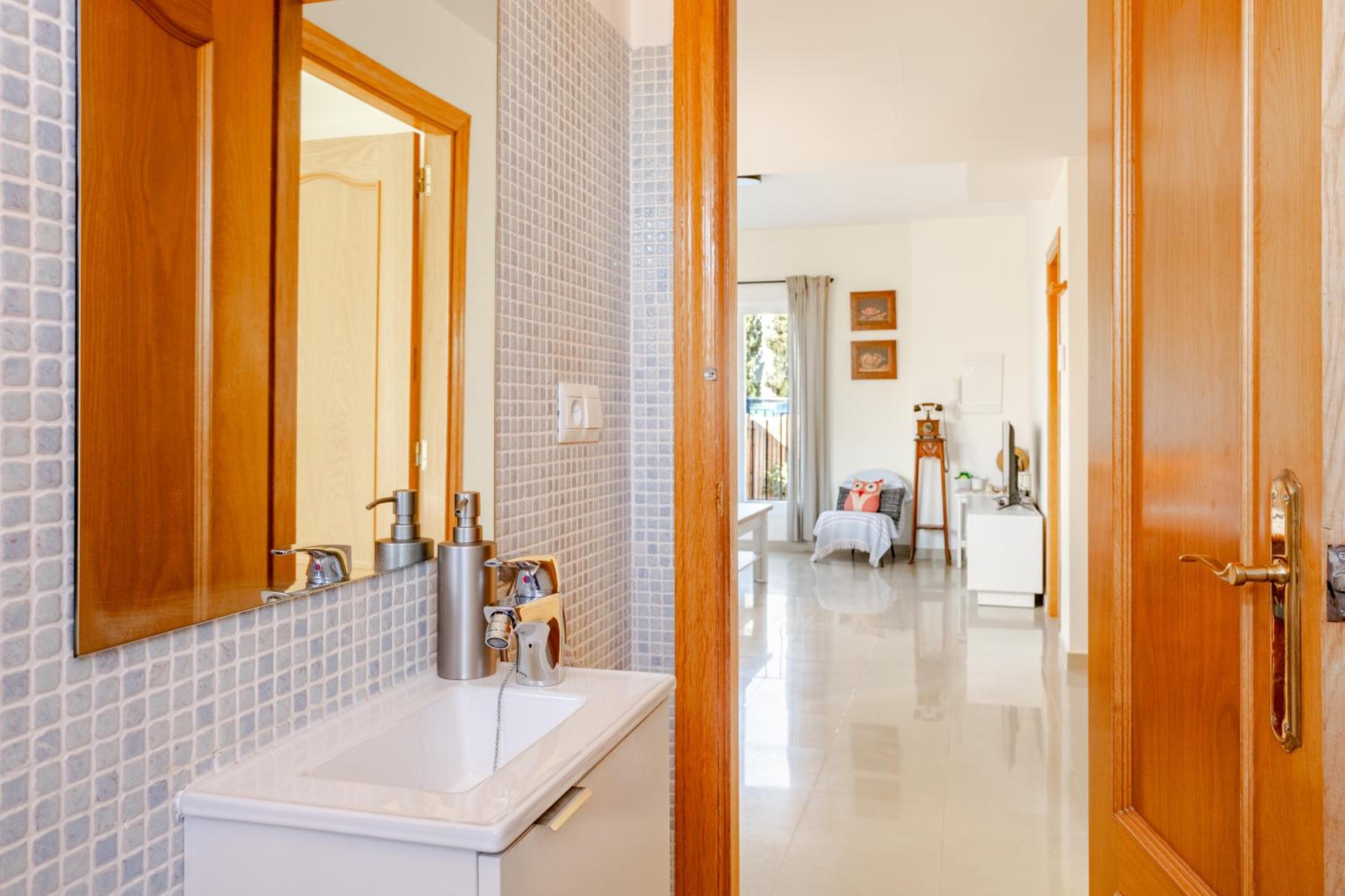 Villa garden and sea Costablanca