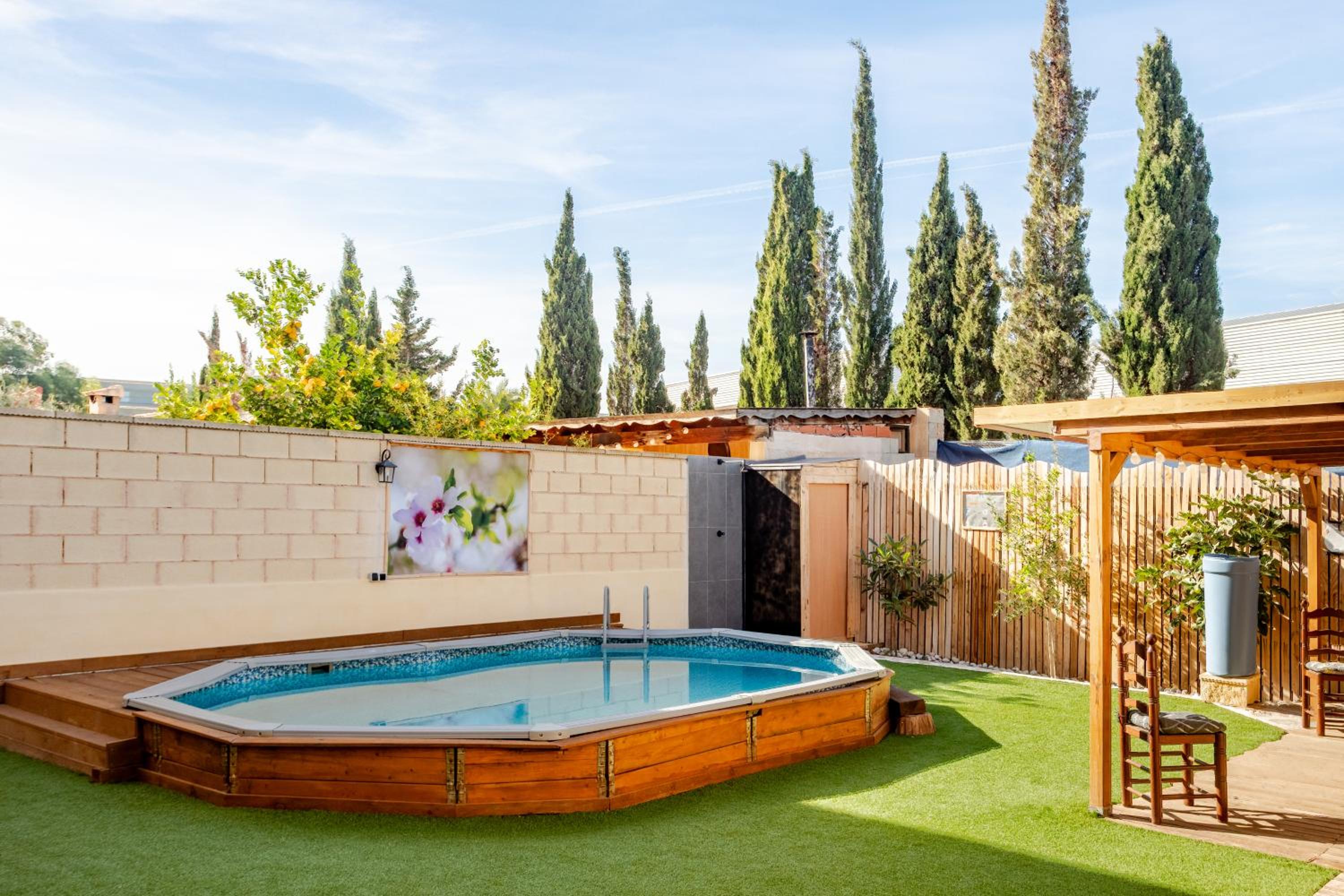 Villa garden and sea Costablanca