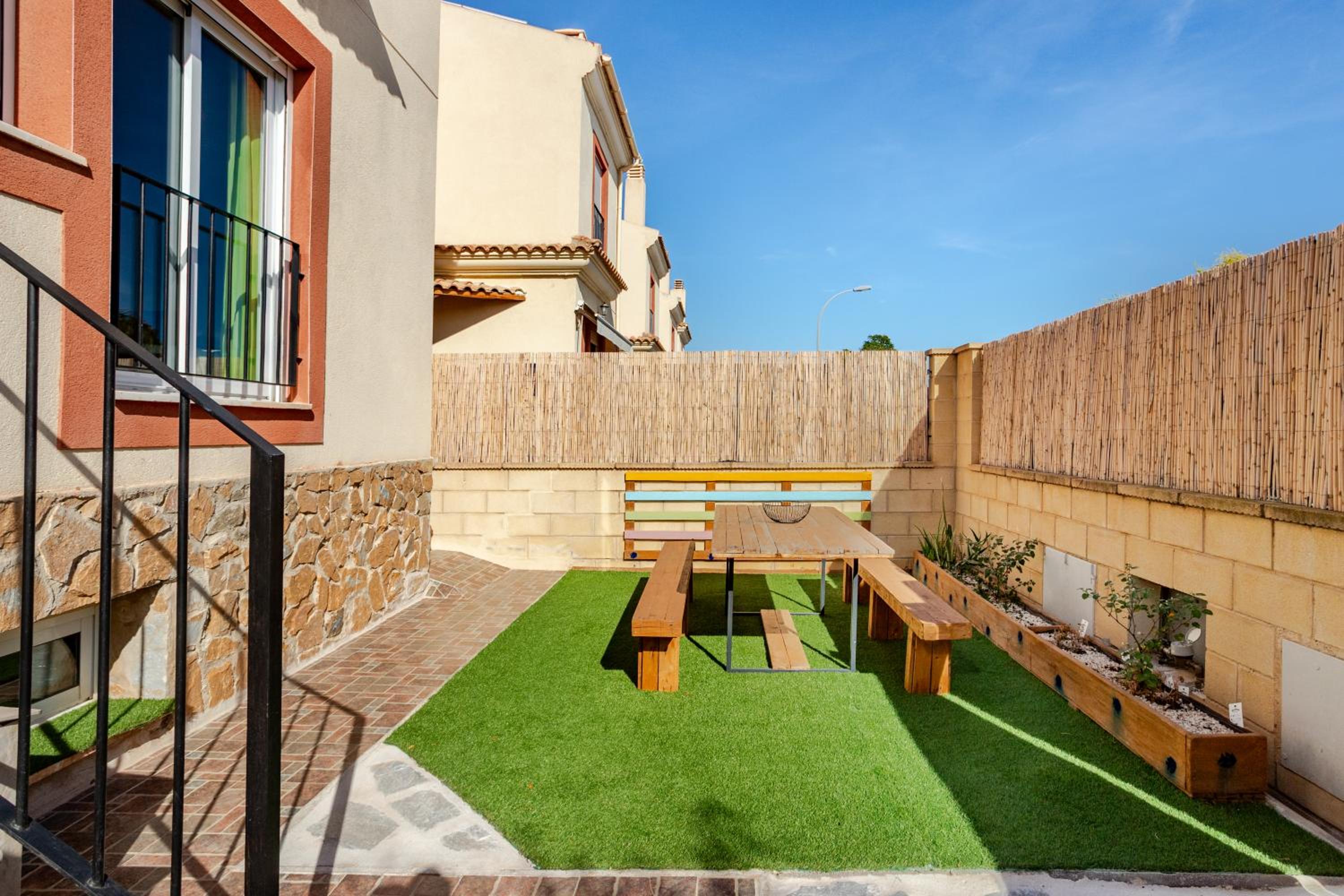 Villa garden and sea Costablanca