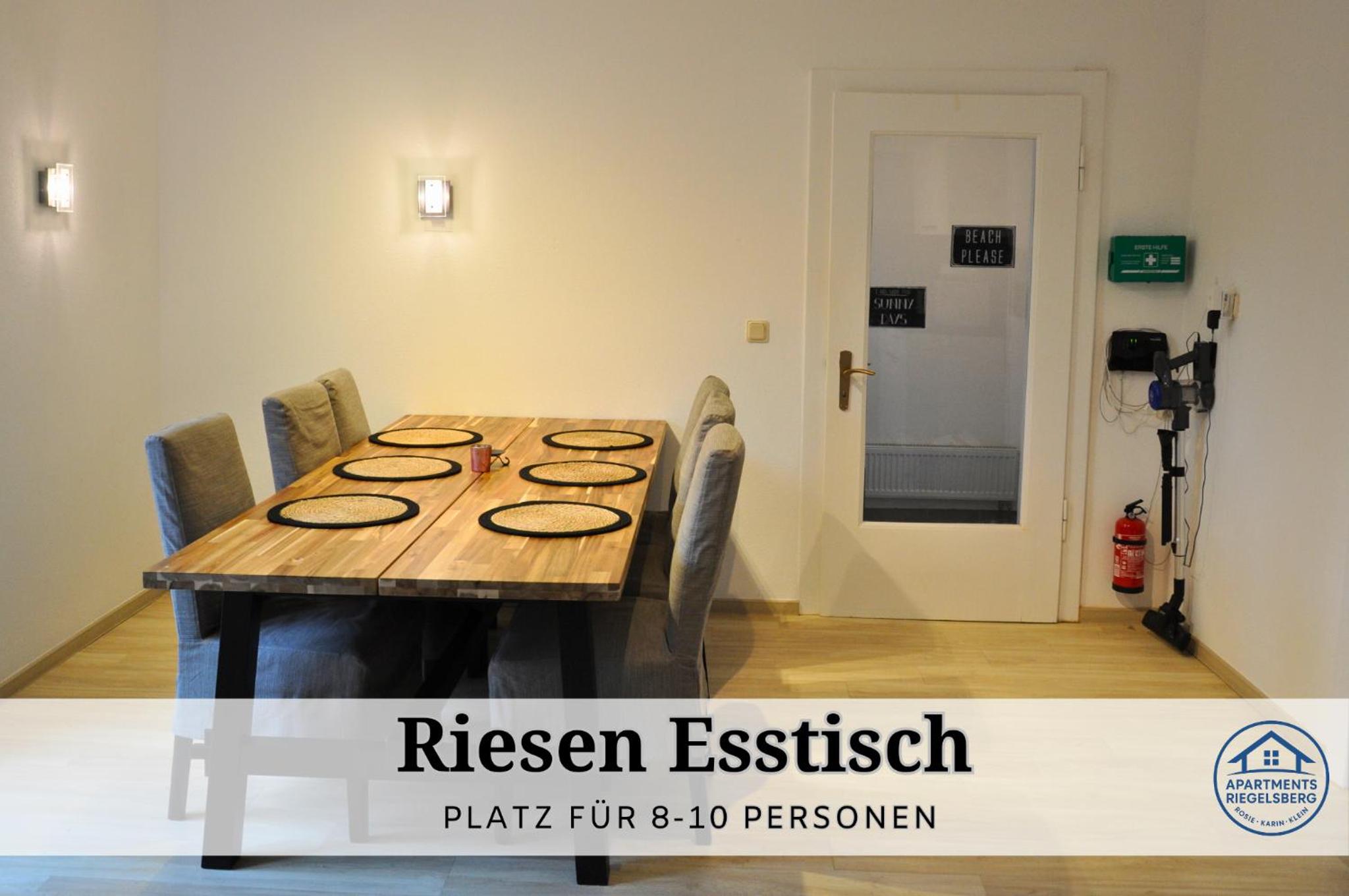 Apartment Karin - Modern ausgestattet und ideal für Gruppen bis 6 Personen und Hund, egal ob Familie, Kollegen oder Freunde, 85qm mit Terasse und eigenem S