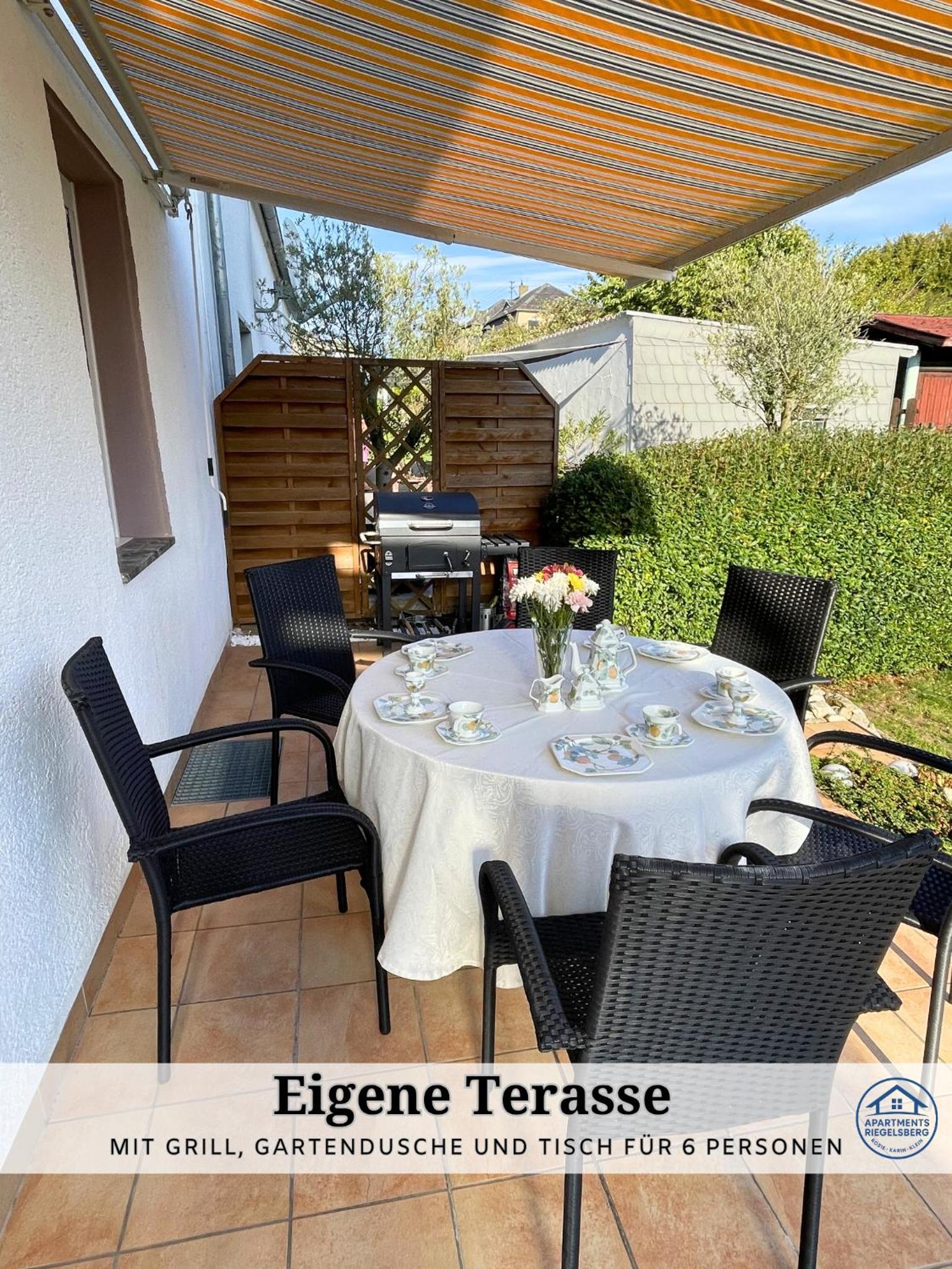 Apartment Karin - Modern ausgestattet und ideal für Gruppen bis 6 Personen und Hund, egal ob Familie, Kollegen oder Freunde, 85qm mit Terasse und eigenem S