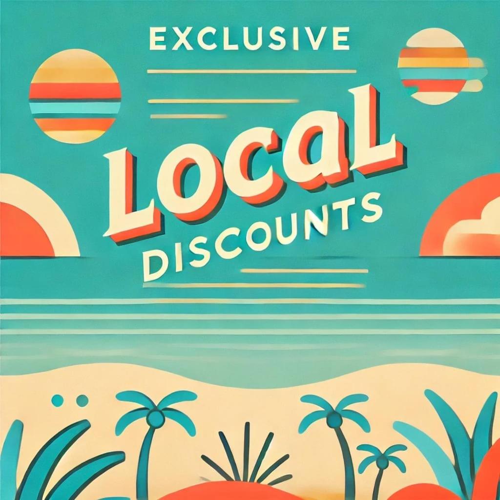 Easy Gogh'n Beach Stay for 5