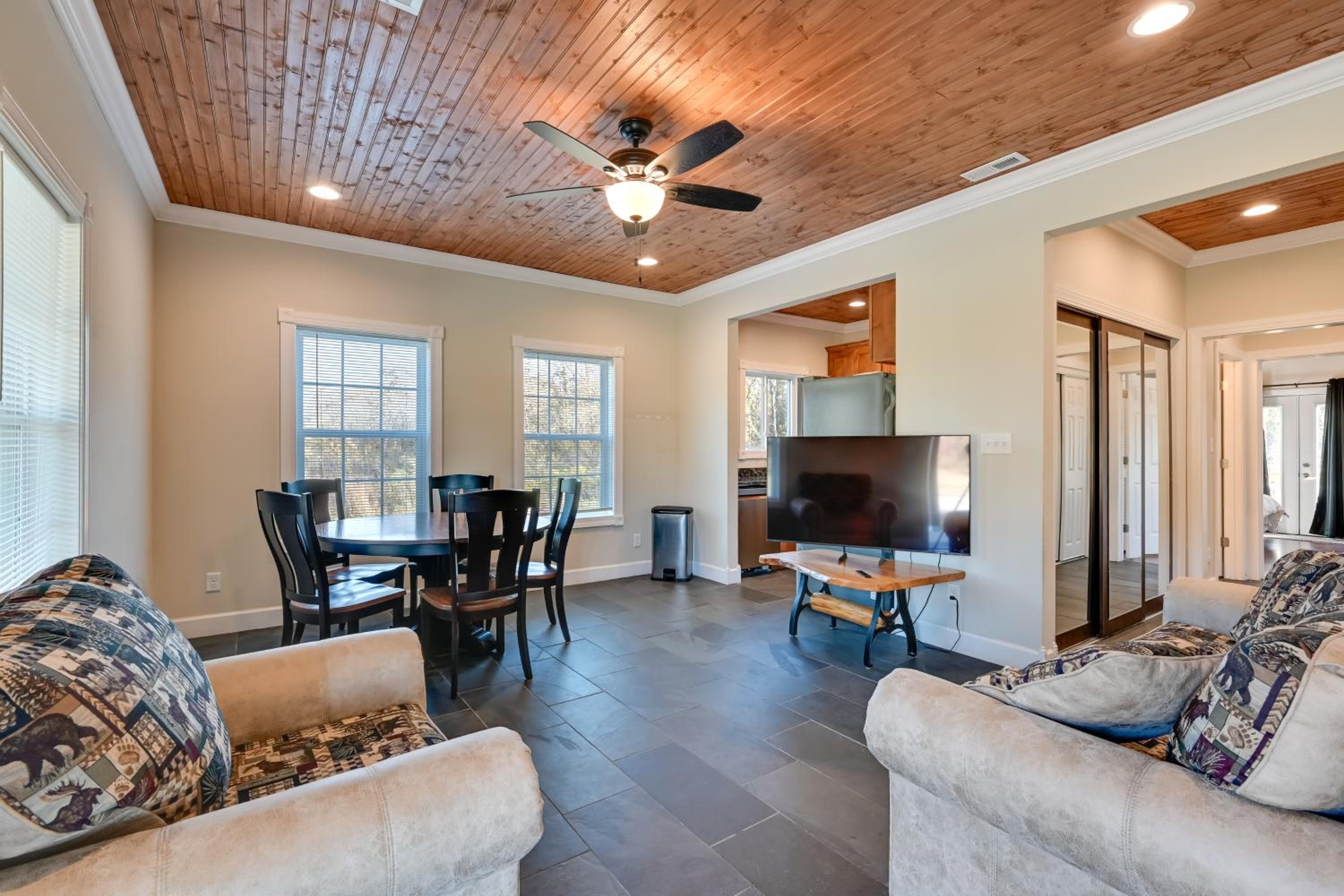 Riverside Serenity! Falls of Rough Home with Views