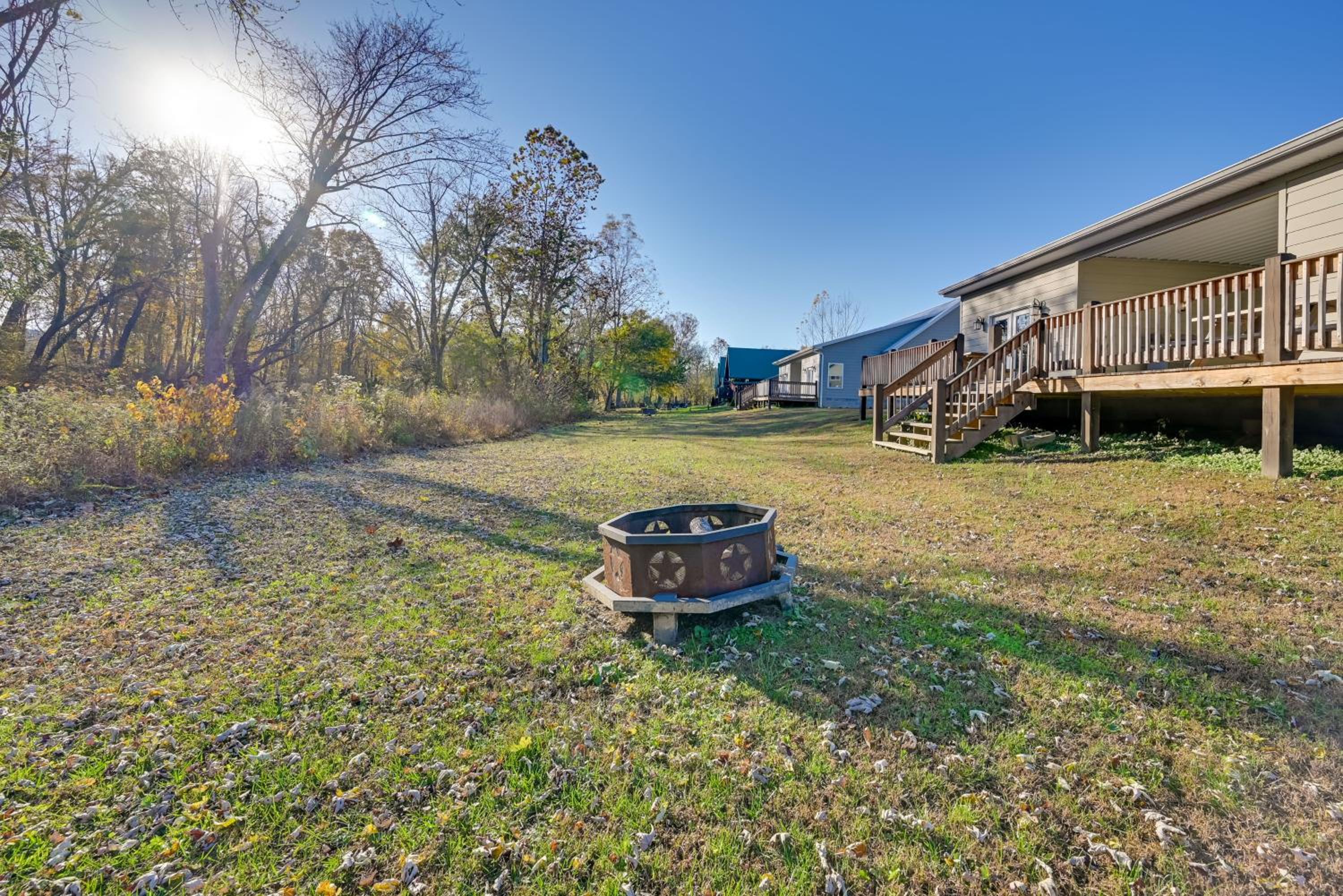 Riverside Serenity! Falls of Rough Home with Views