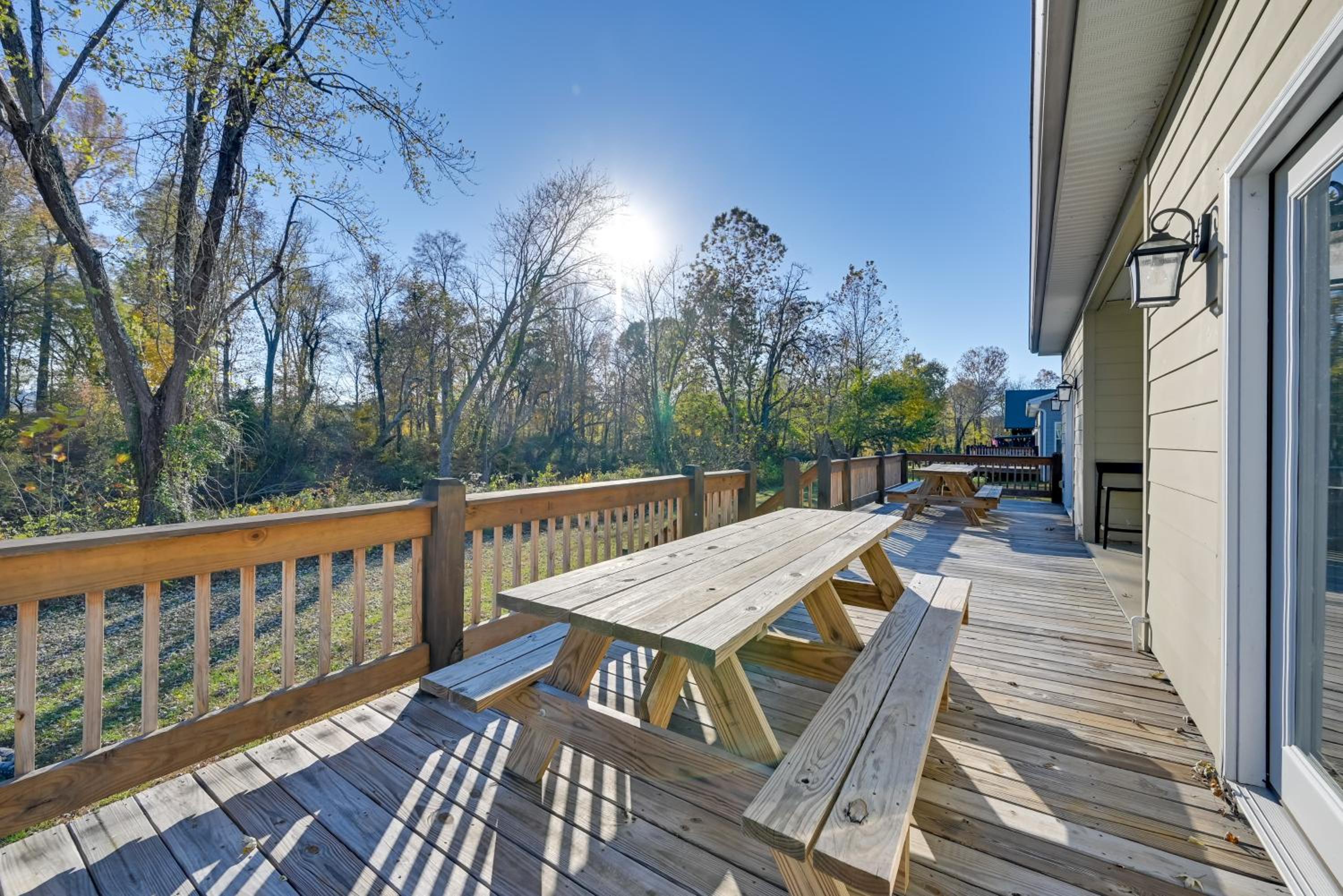 Riverside Serenity! Falls of Rough Home with Views