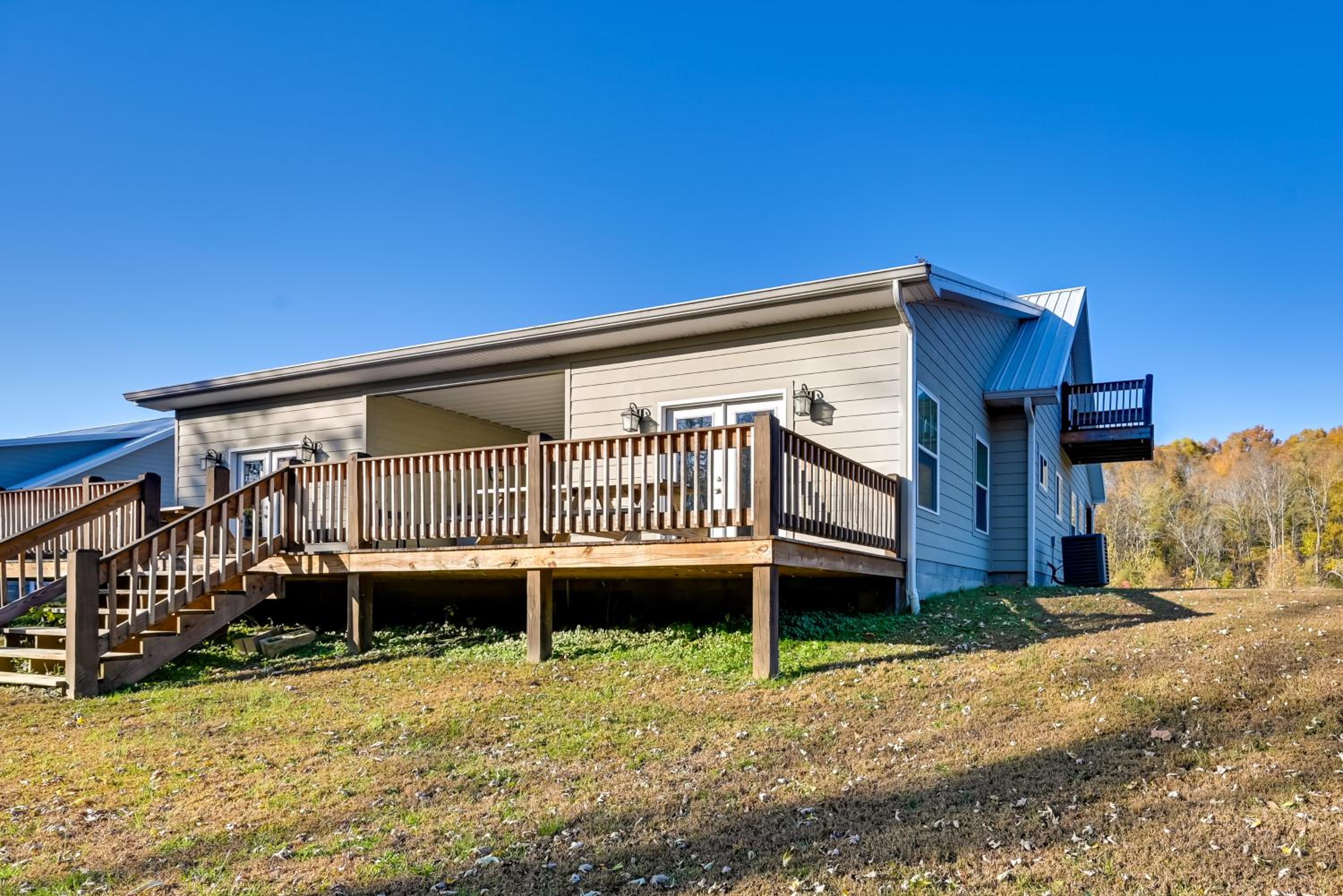 Riverside Serenity! Falls of Rough Home with Views