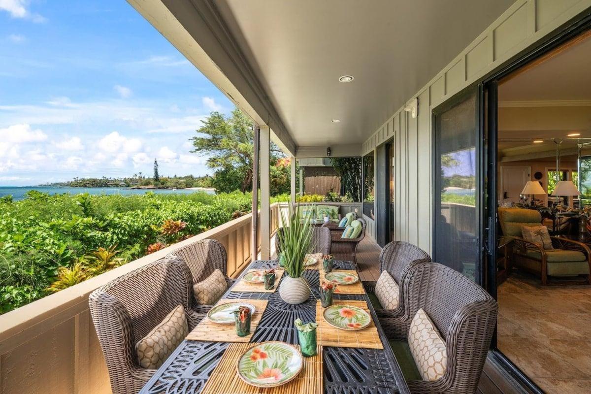 Kahana Village 31 · KHV 31 Spacious Direct Oceanfront 3BD Condo