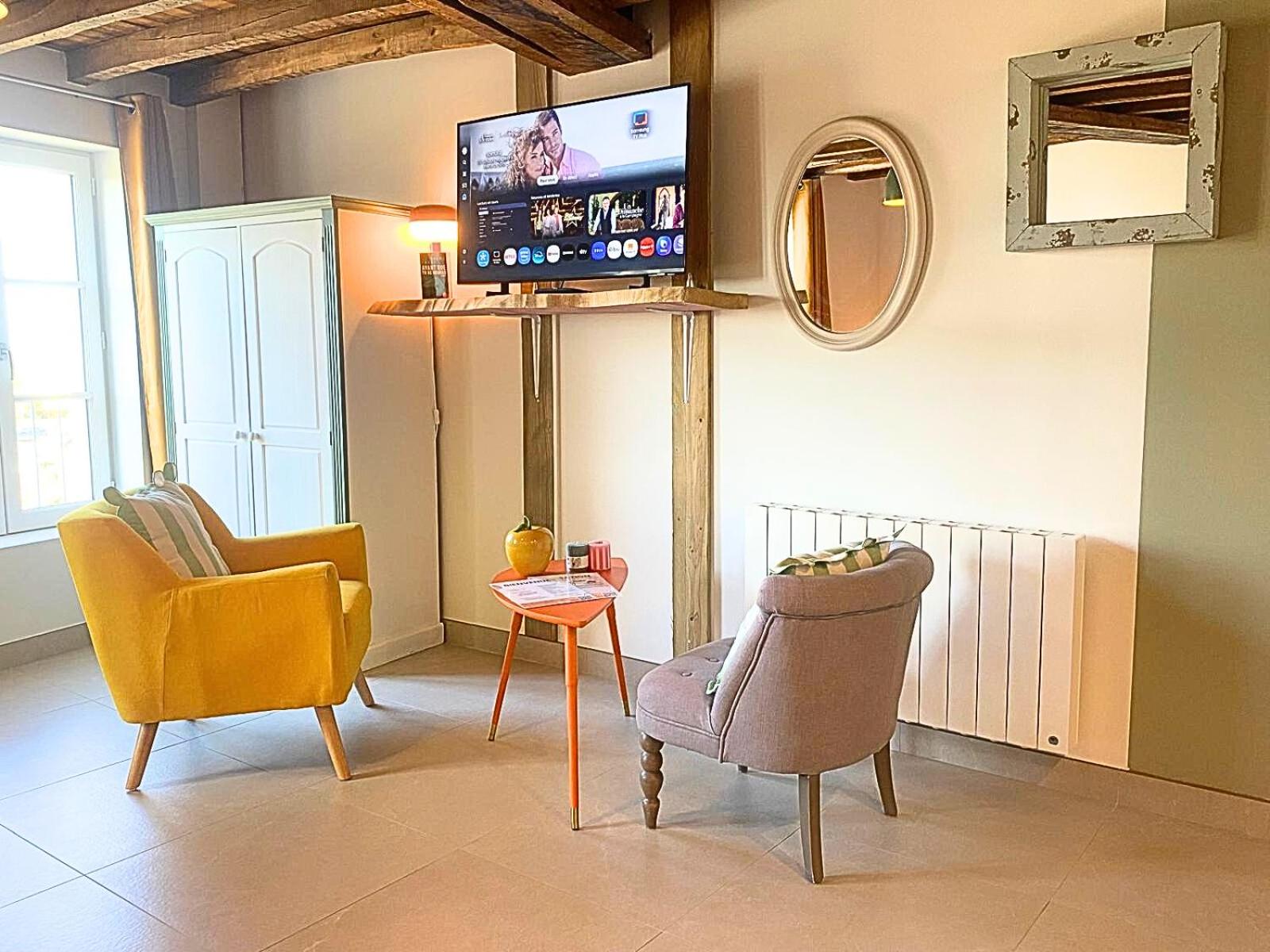 Studio Pop-25m2-Neuf et coloré - WiFi-Netflix