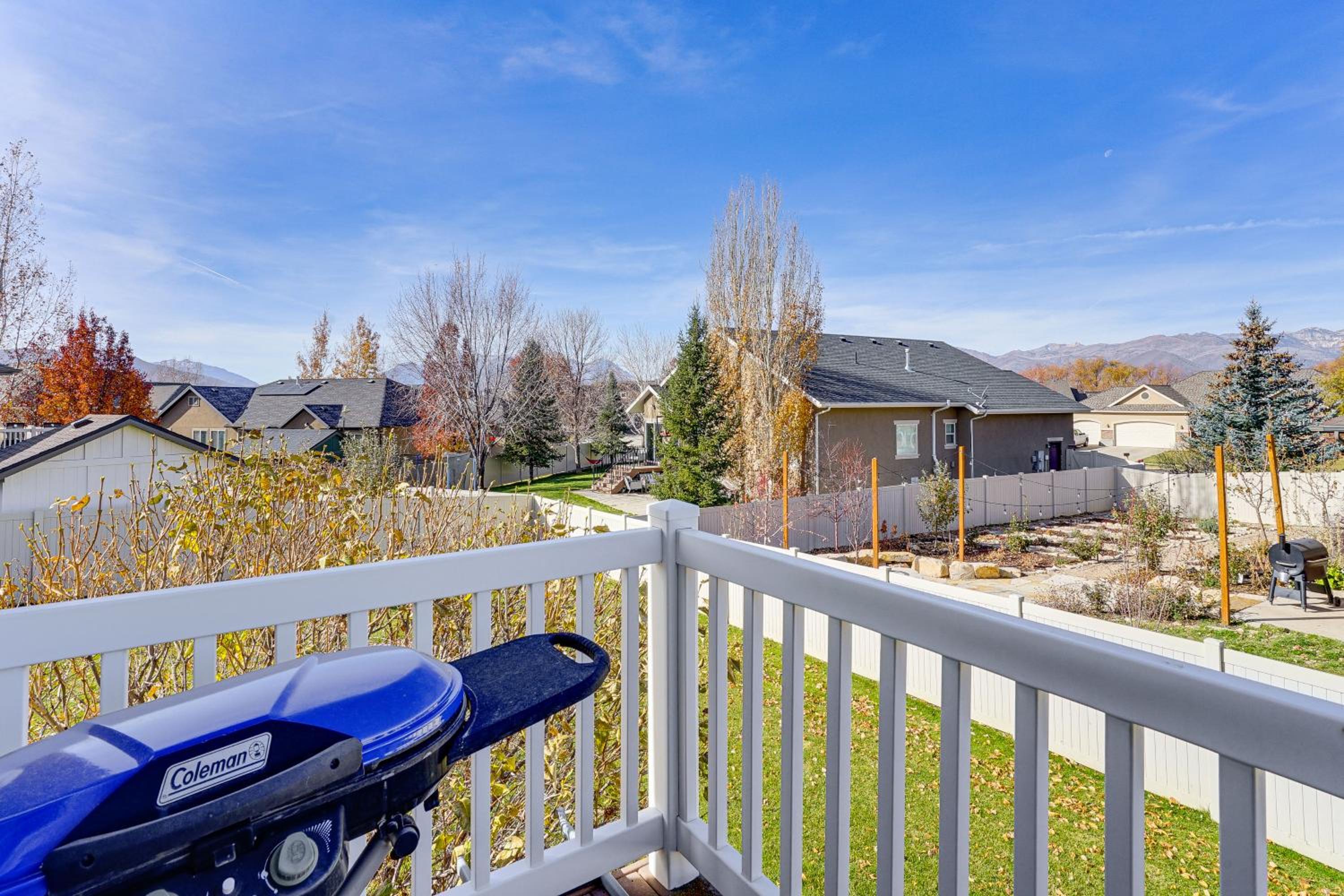 3,600 Sq Ft, Large Fenced Yard Heber City Retreat