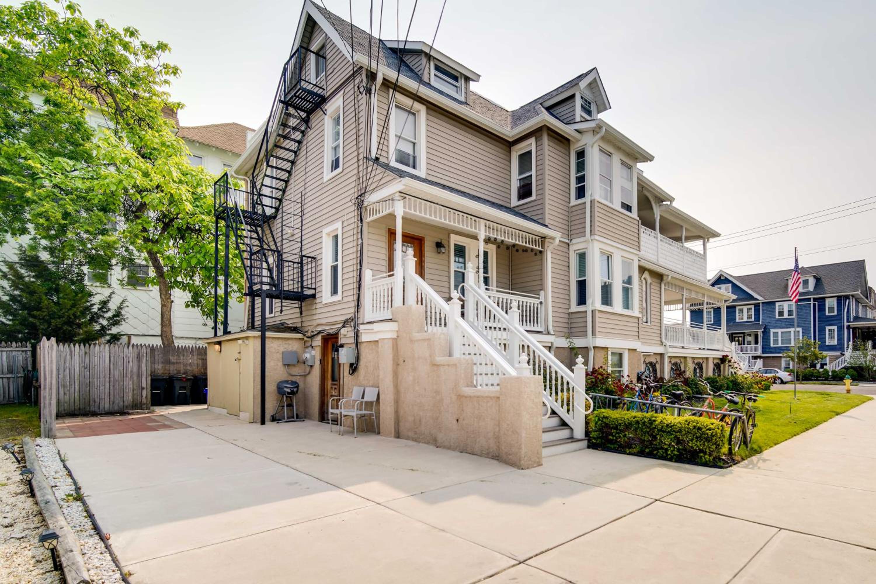 Walk to Beach and Boardwalk Ocean City Haven!