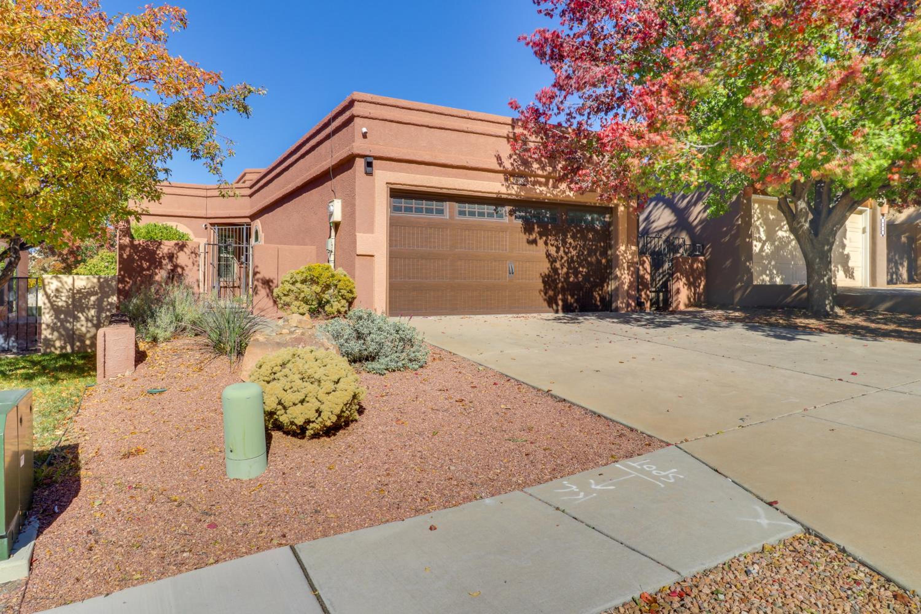 Covered Patio and Private Yard Albuquerque Retreat