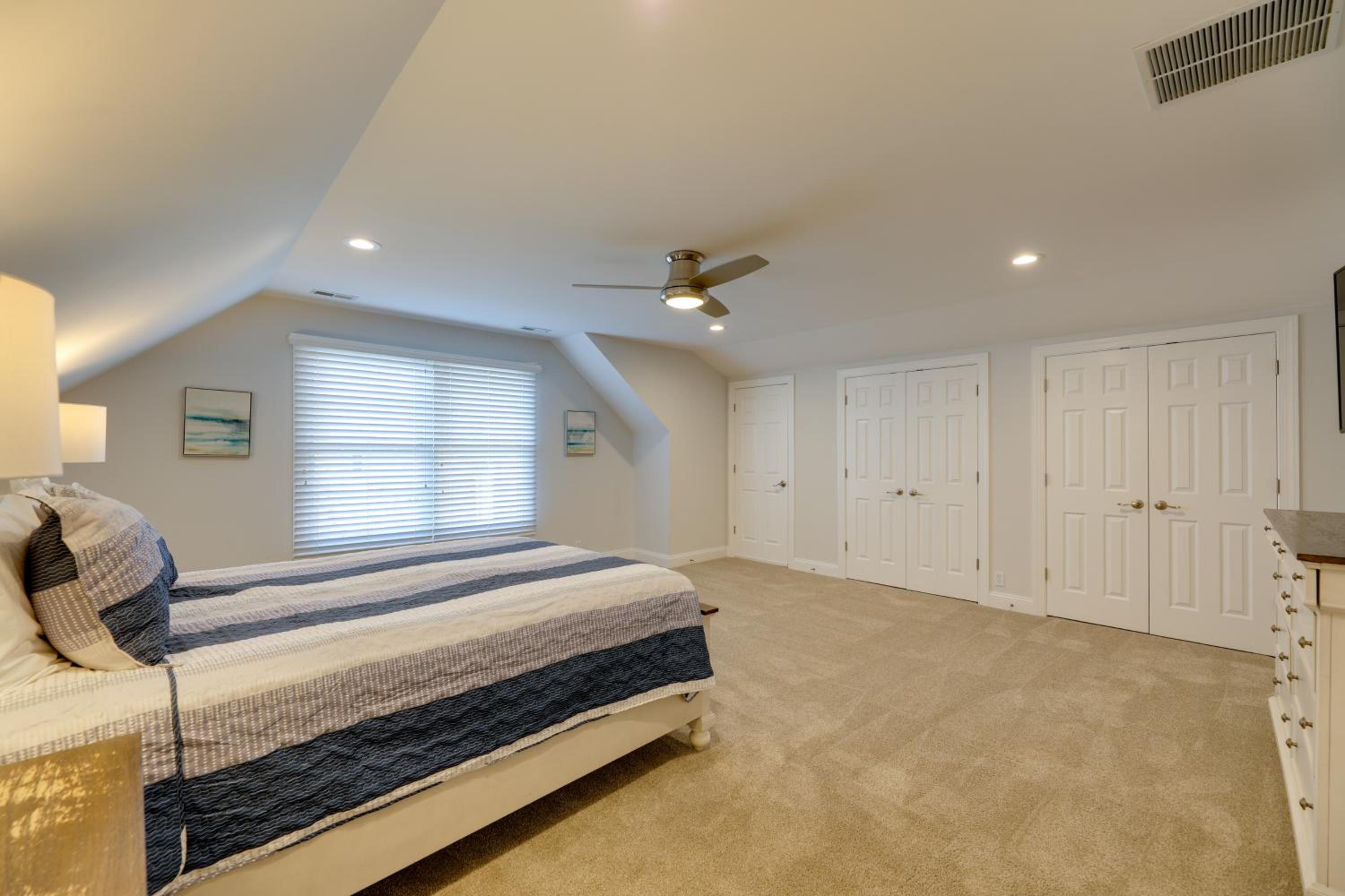 Theater Room and Deck at Massive Salt Pond Home!