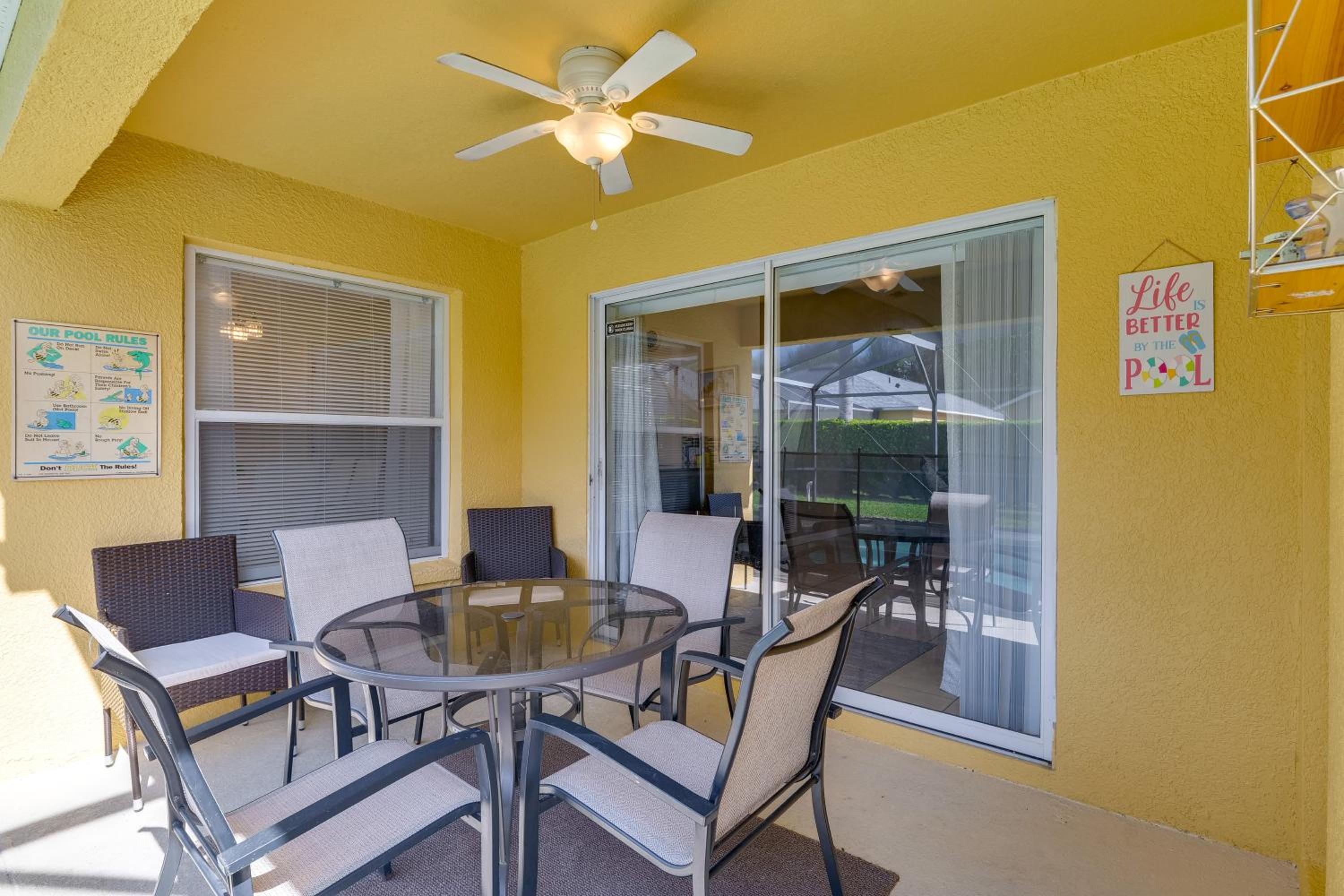 Peaceful Clermont Gem with Pool, 9 Mi to Disney!